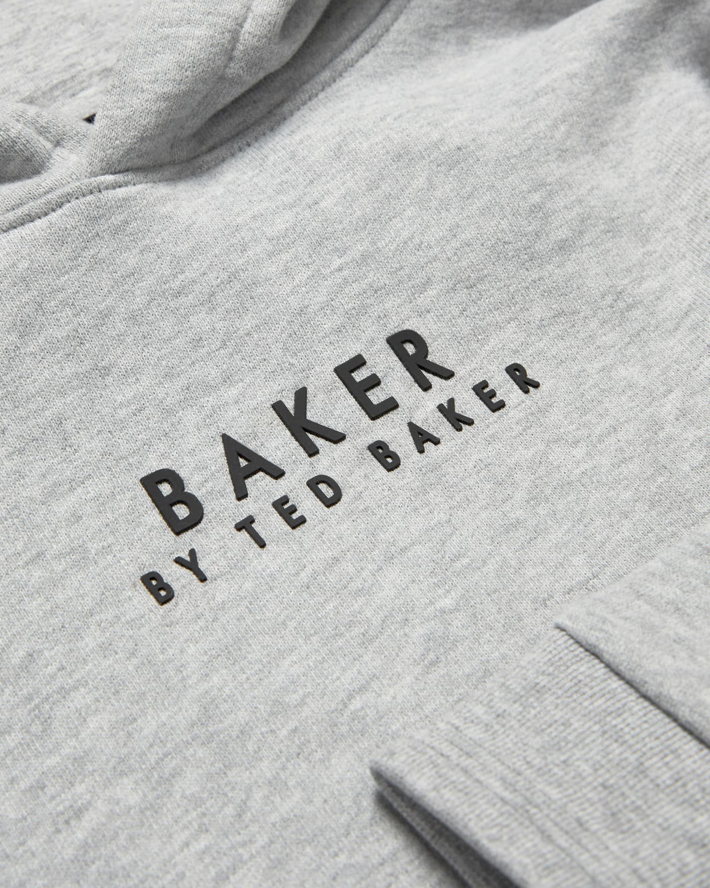 Grey Pocket Branded Hoodie Ted Baker