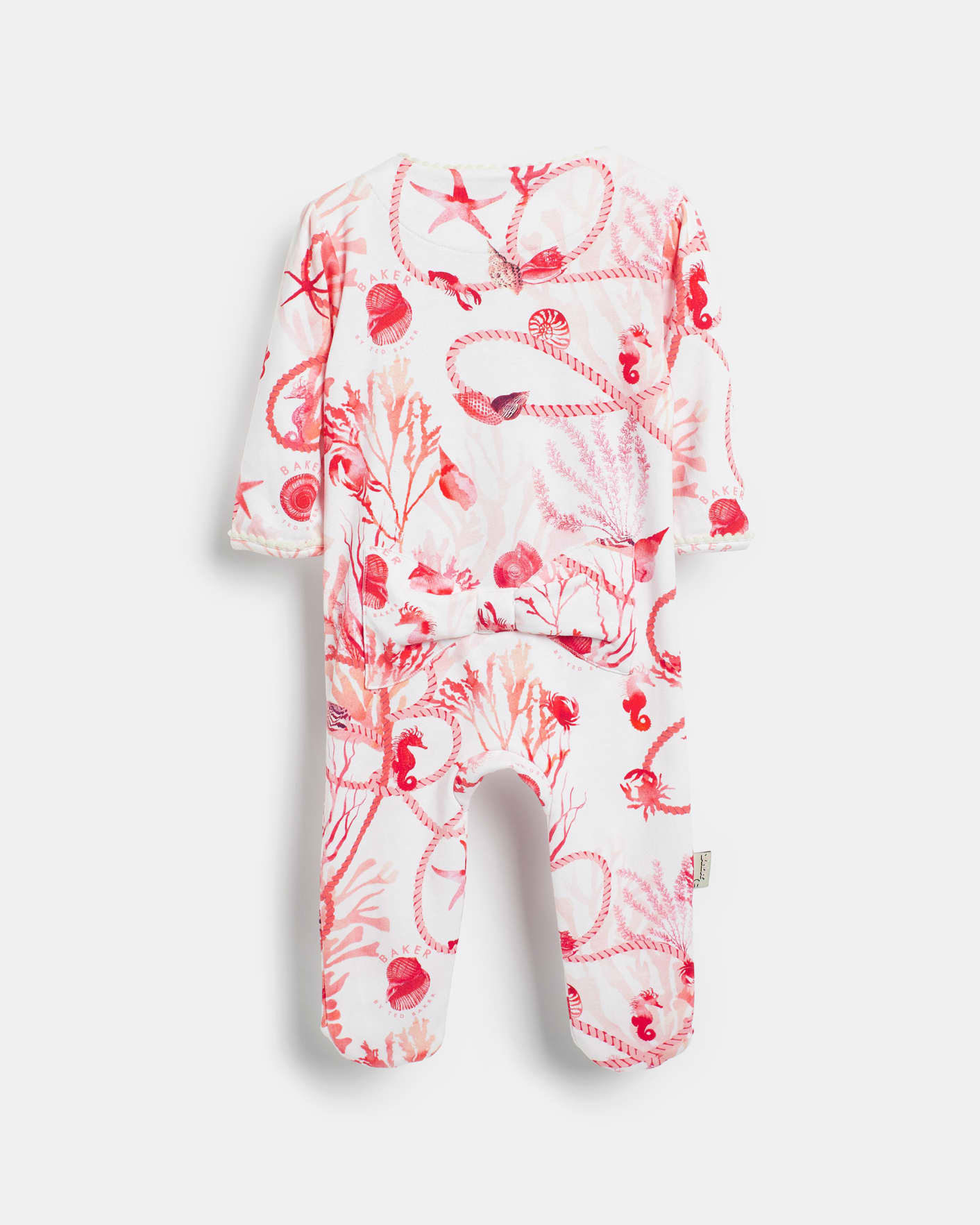 Coral Pijama Estampado Conchas Ted Baker