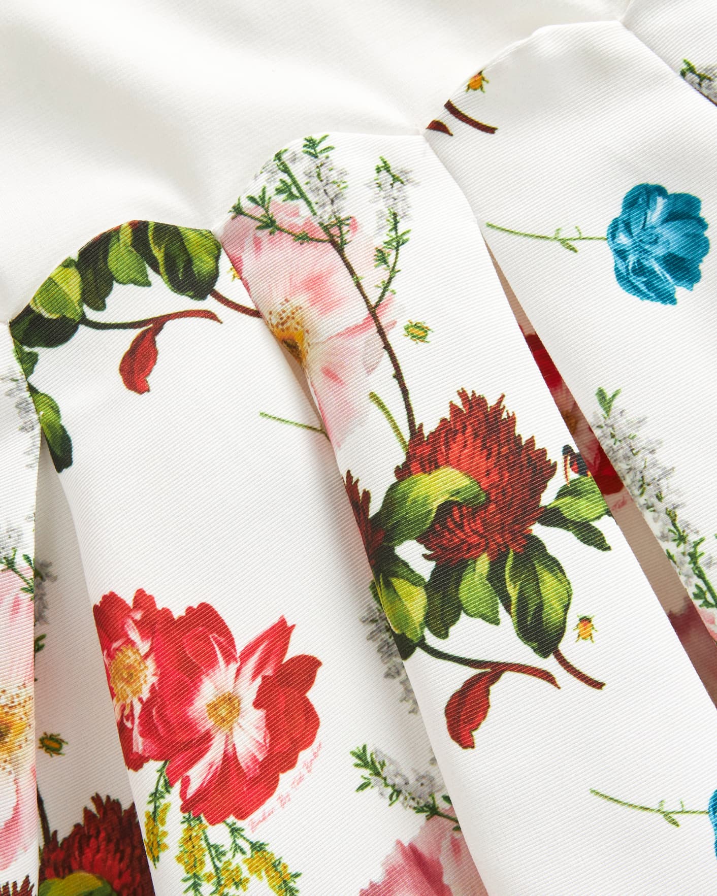 White Floral Printed Dress Ted Baker