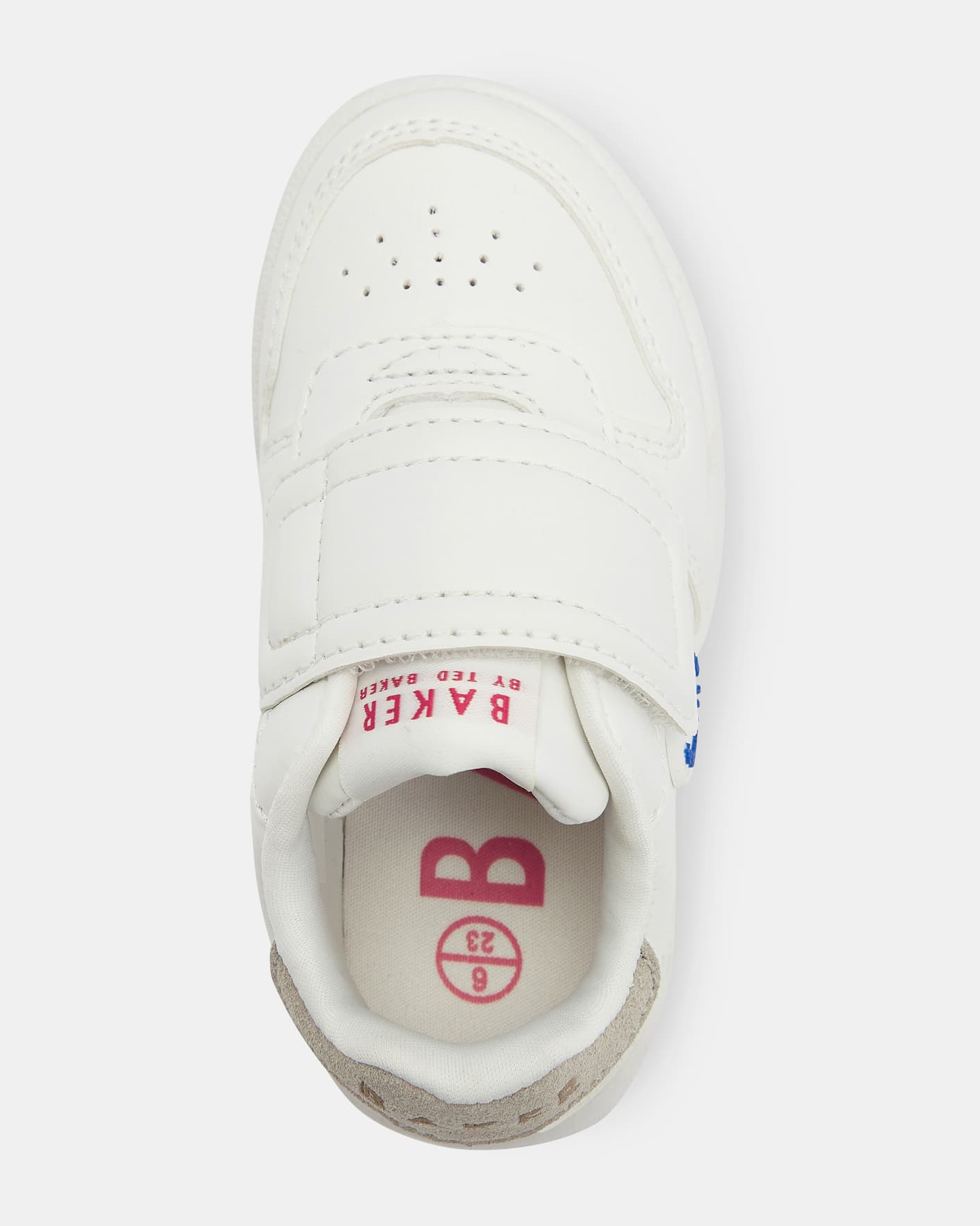 White A54282 YB2 1 Strap White Trainer Ted Baker