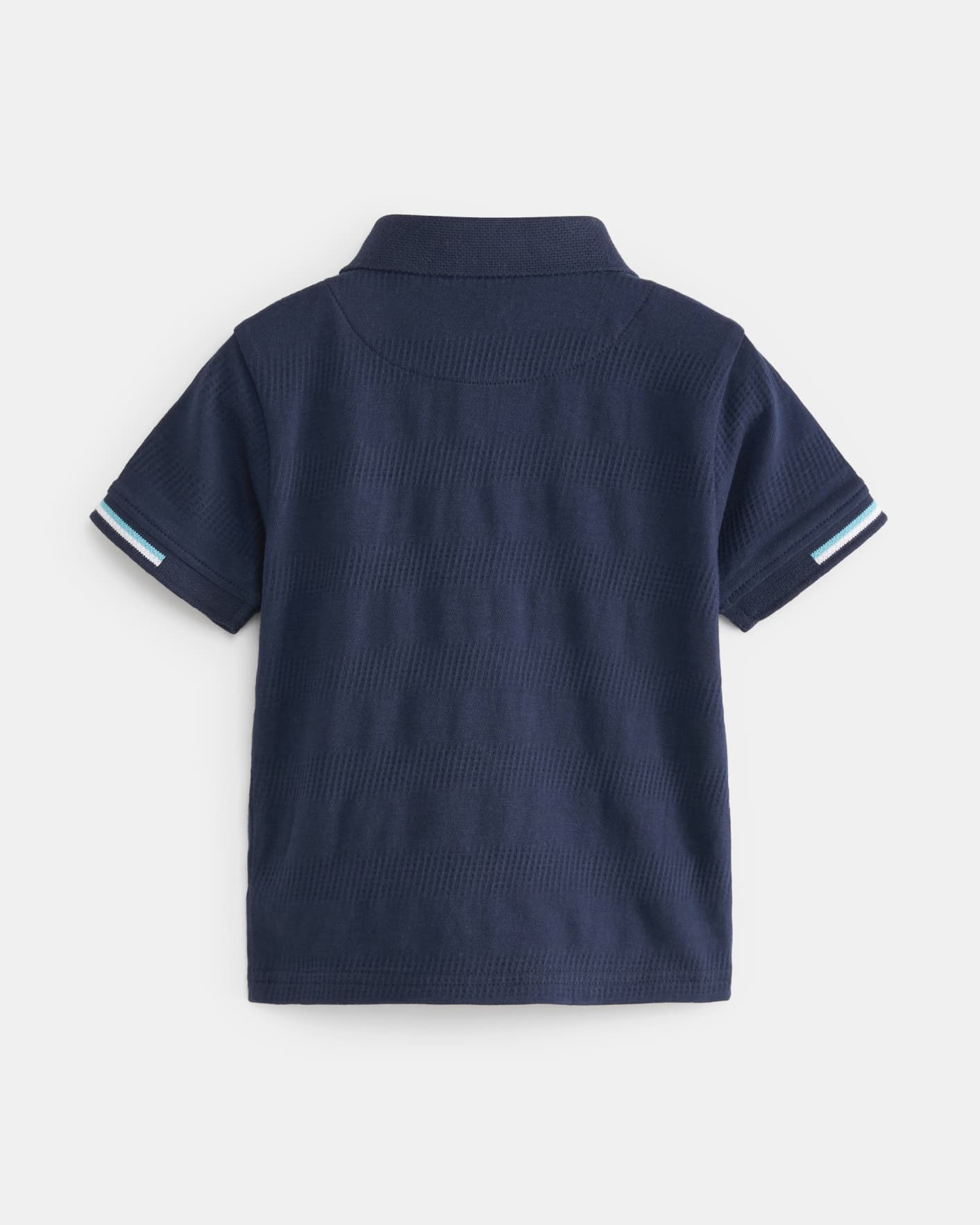 Navy T06664 YB 3 TEXTURED POLO Ted Baker
