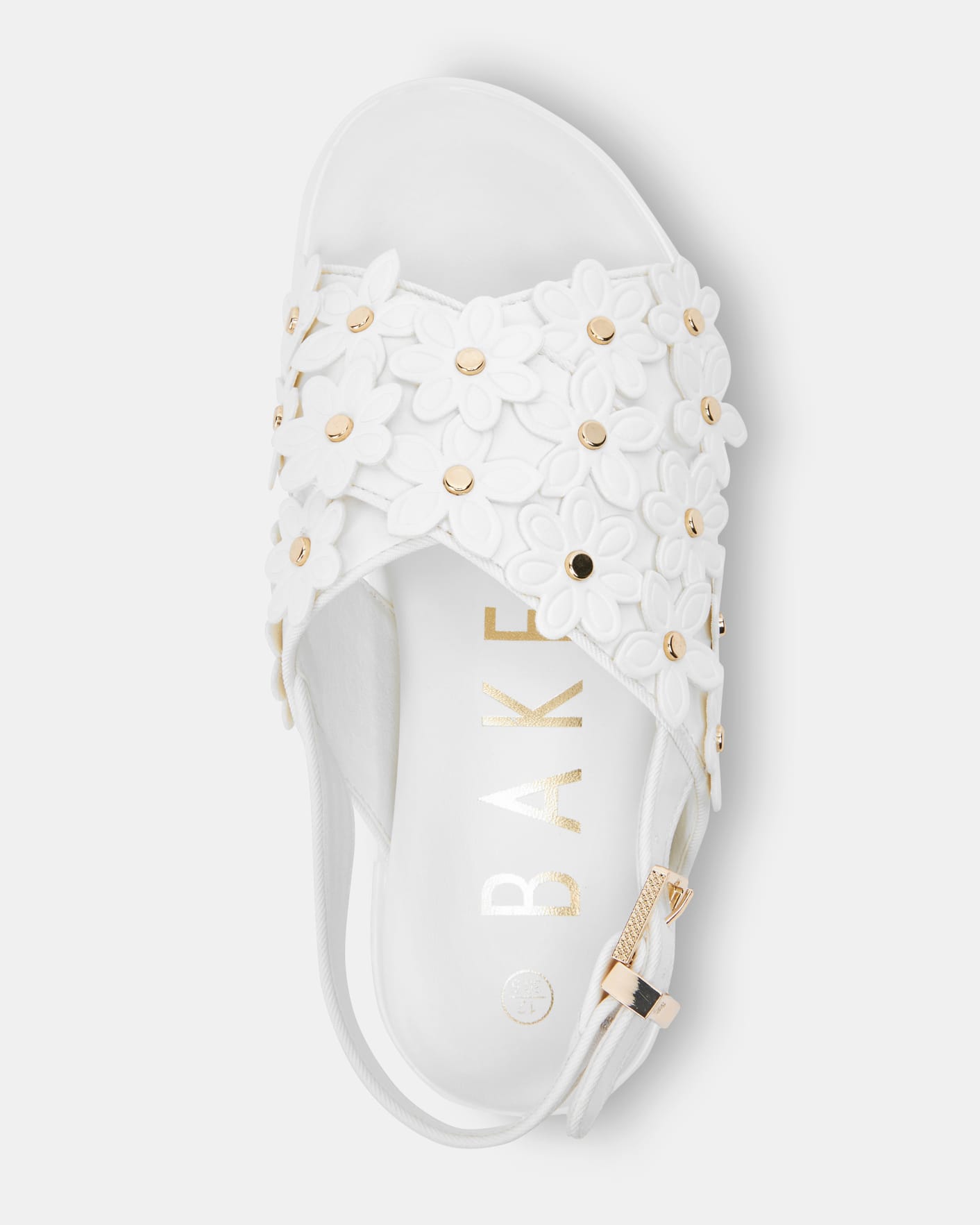 Weiß Sandalen mit Blumendetails Ted Baker