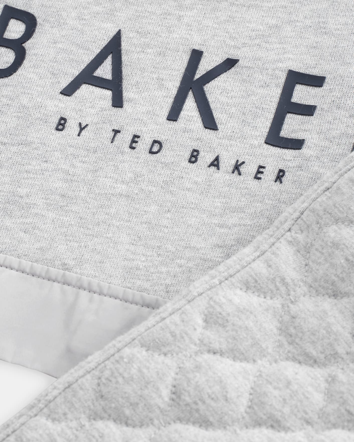 Grey Quilted Sweat Set Ted Baker