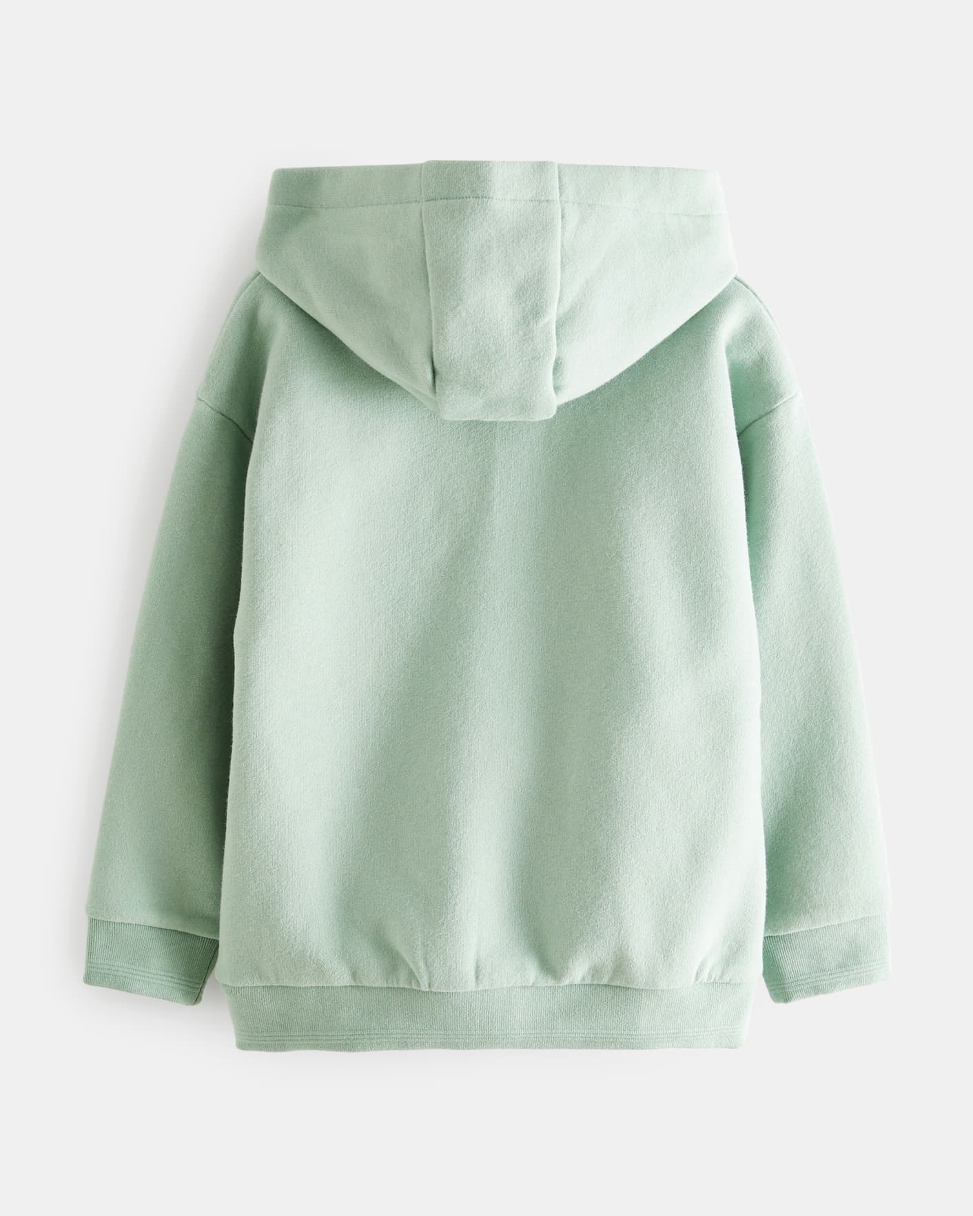 Green Branded Cotton Hoodie Ted Baker