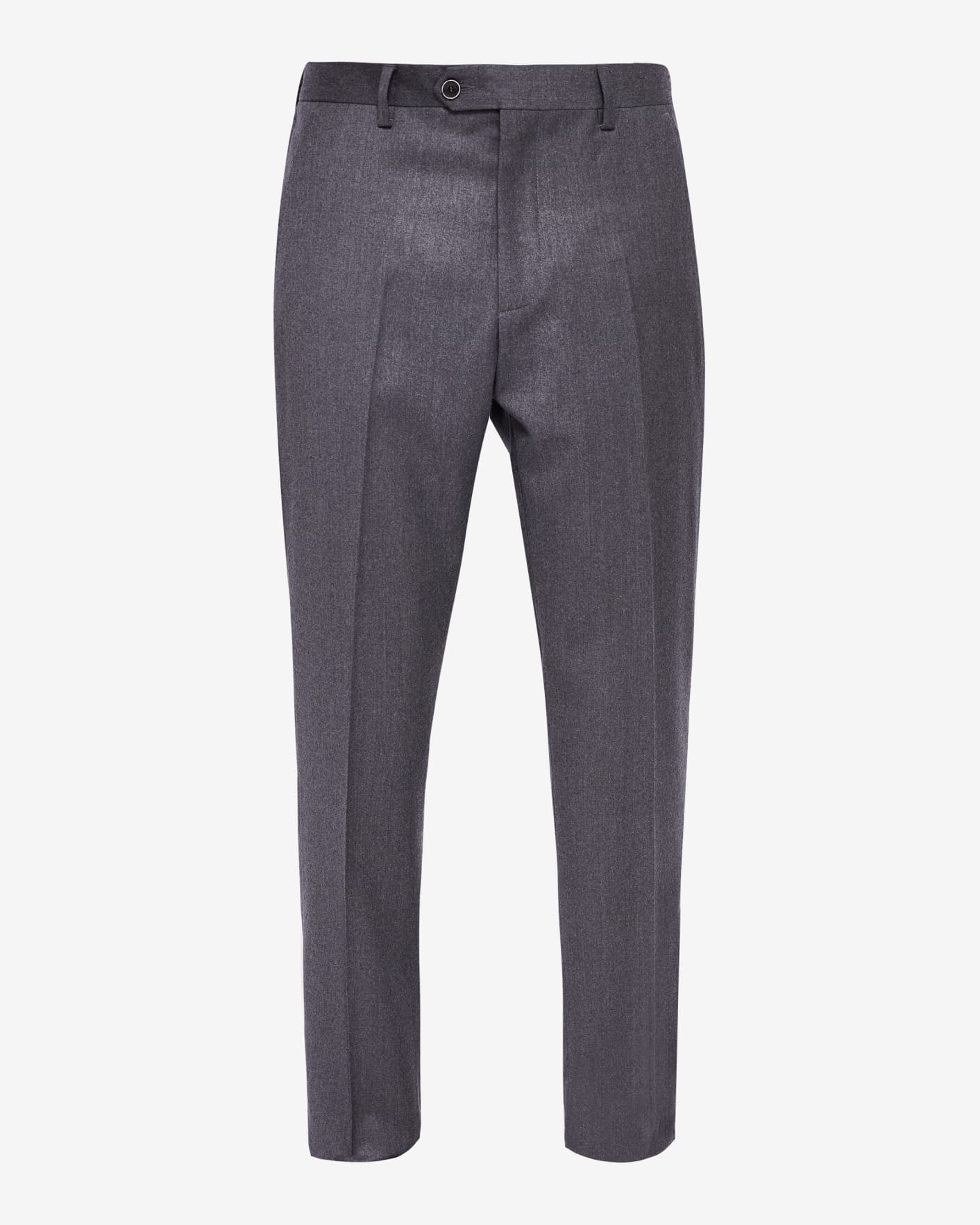 Gray Debonair wool suit trousers Ted Baker