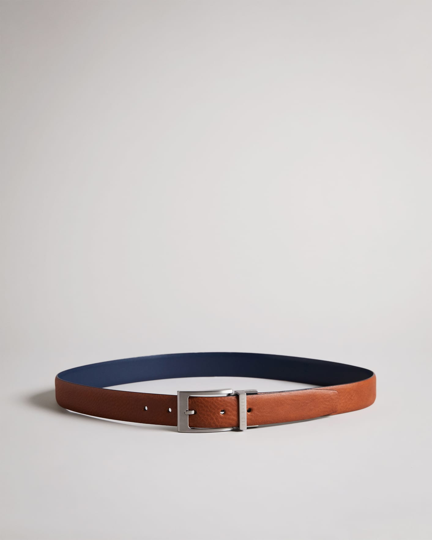 Tan Reversible Leather Belt Ted Baker