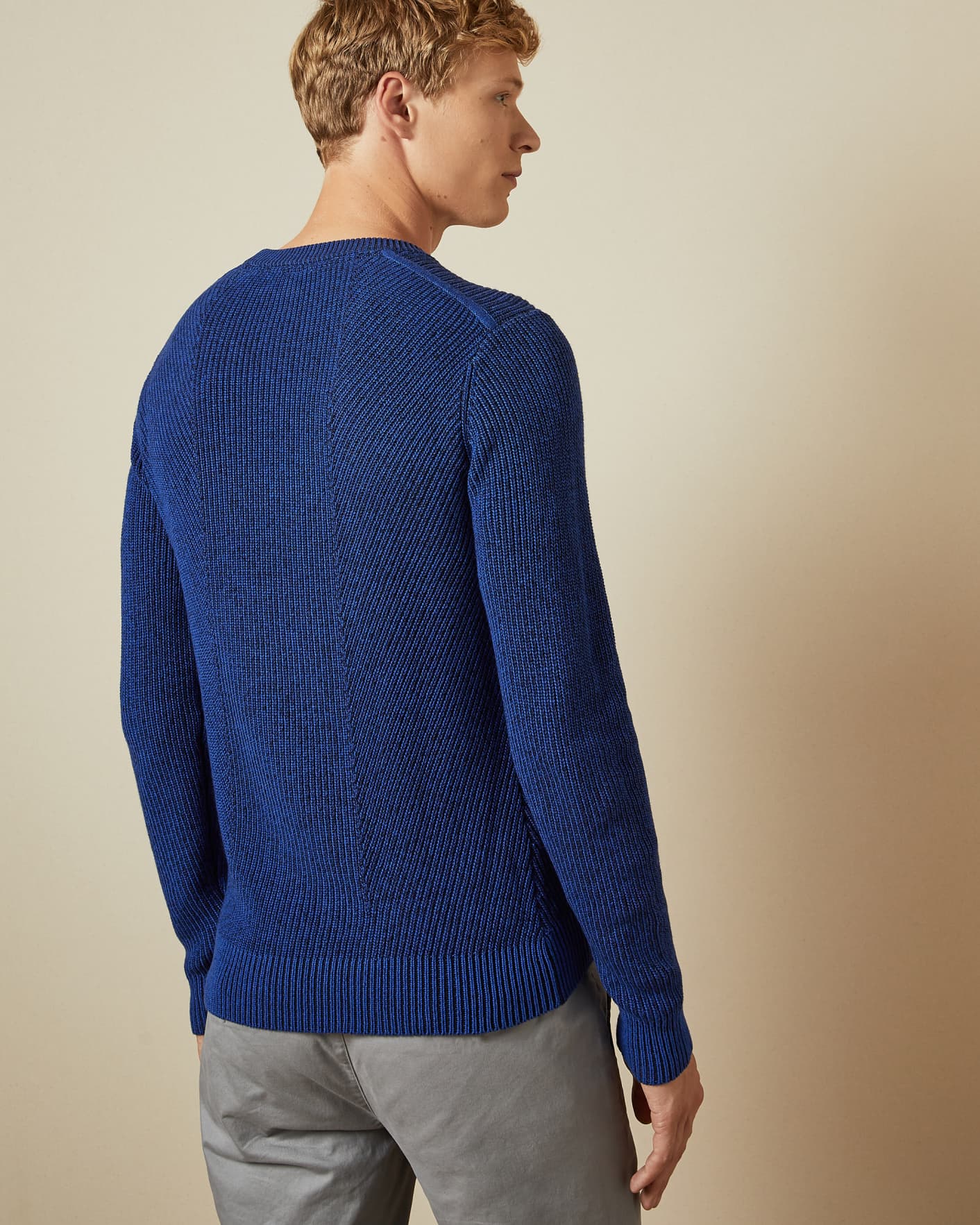 Blue Crew neck sweater Ted Baker