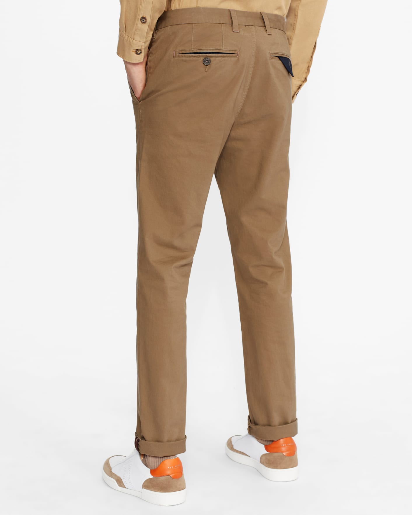 NATURAL Slim fit chinos Ted Baker
