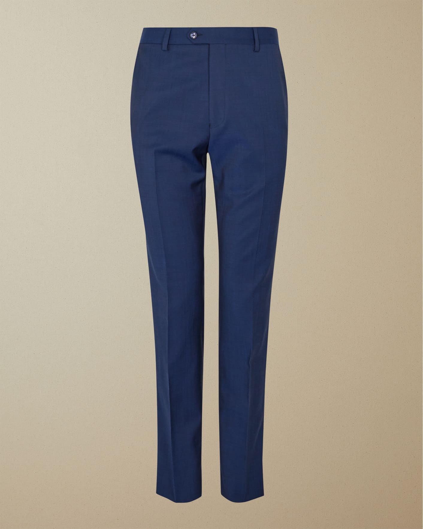 Blue Debonair slim fit wool trousers Ted Baker