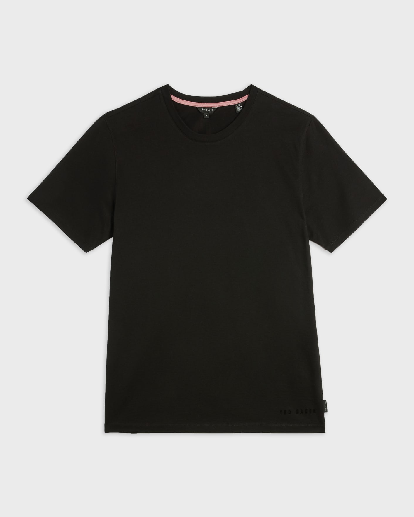 Black Cotton logo T-shirt Ted Baker
