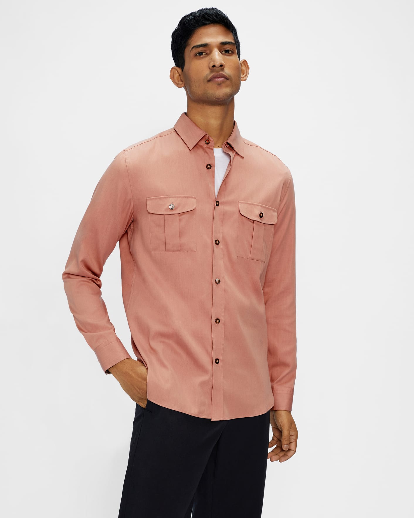 ACTOR - PINK | Shirts | Ted Baker ROW