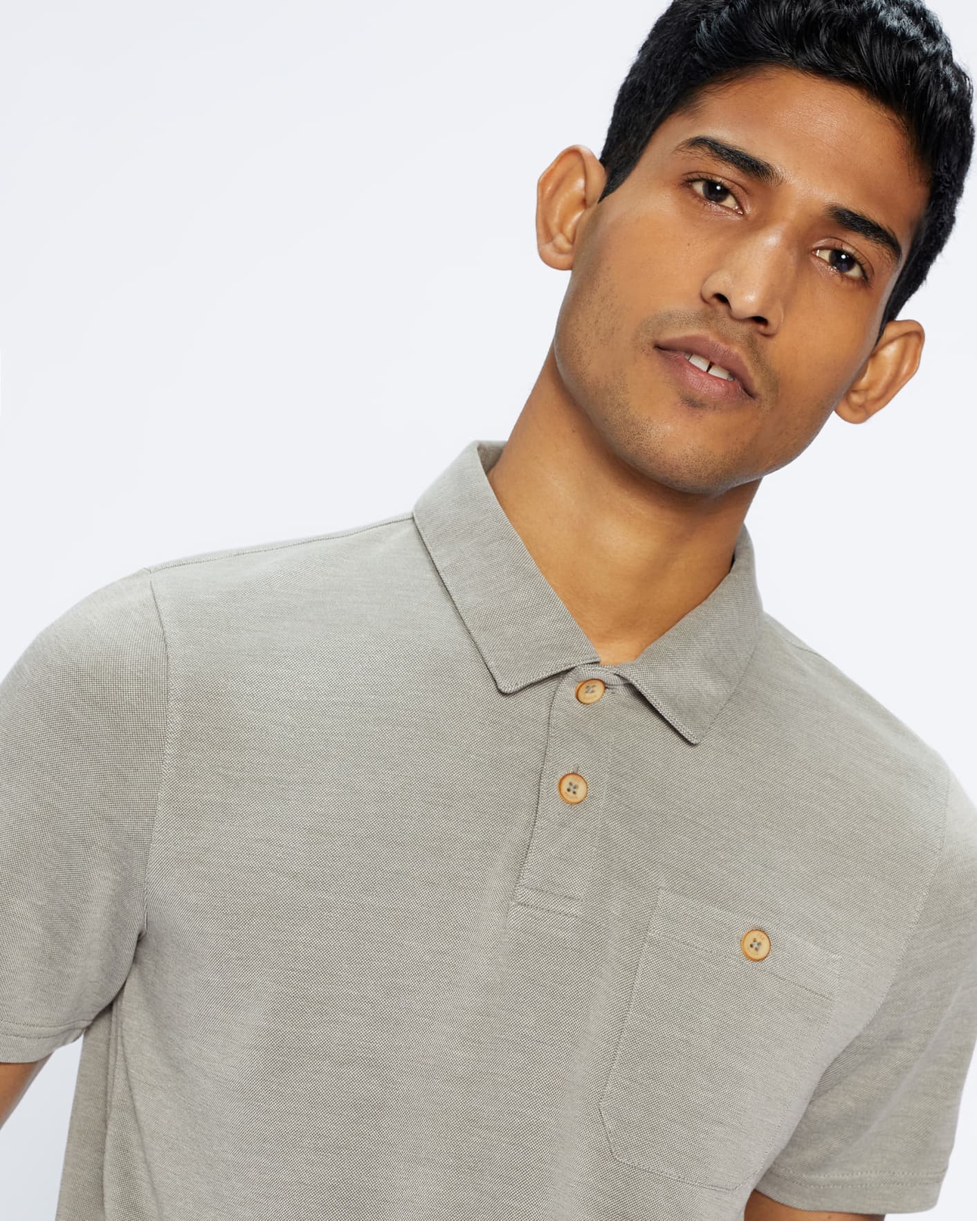 Olive Short Sleeve Soft Touch Polo Ted Baker