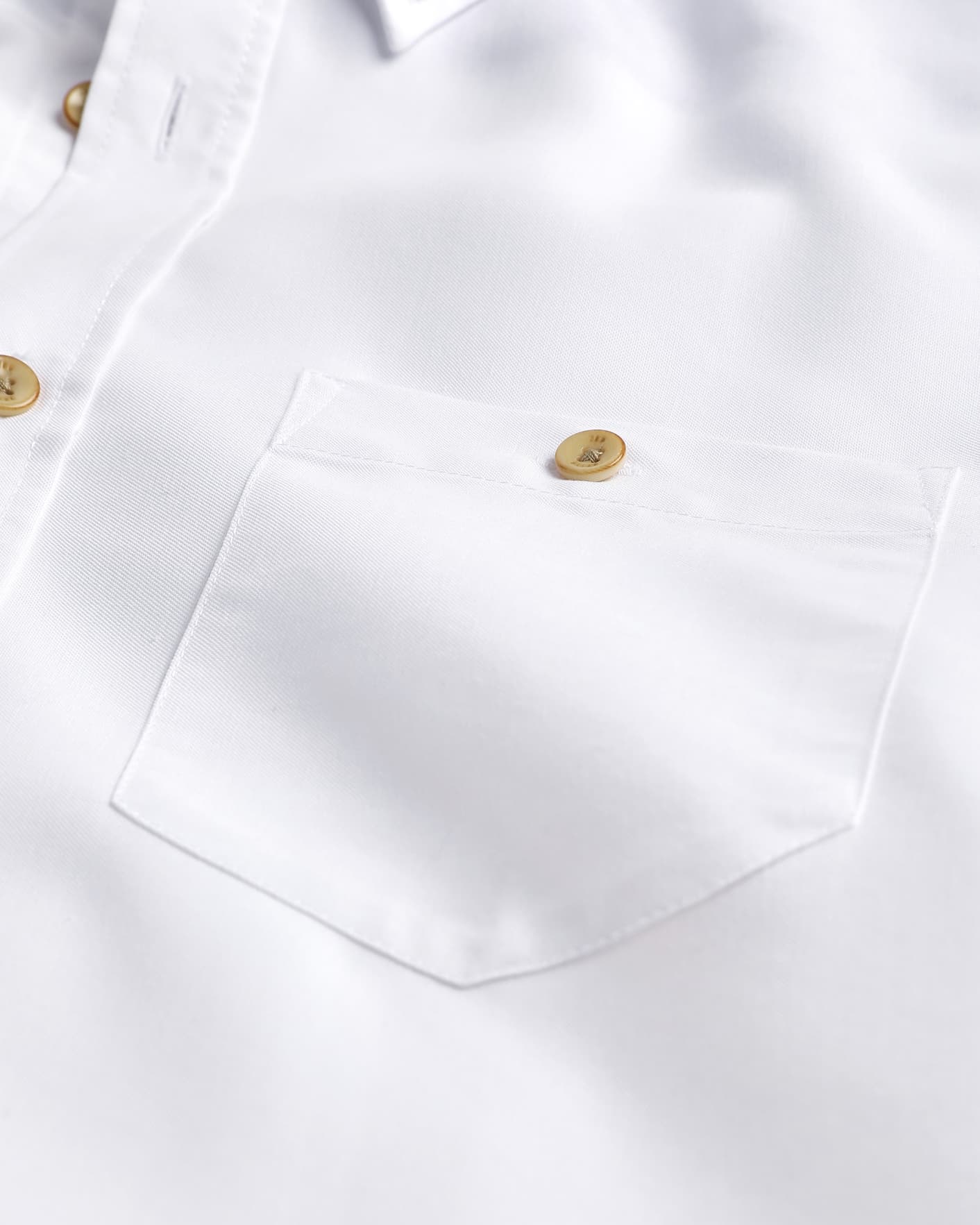 White Polynosic oxford shirt Ted Baker