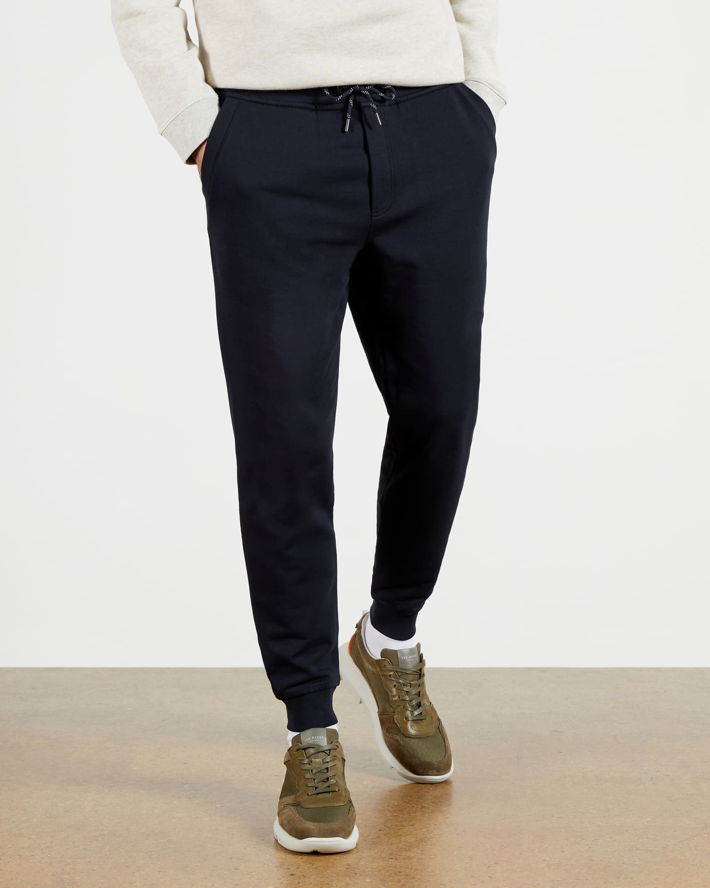 Navy Jersey Jogger Ted Baker