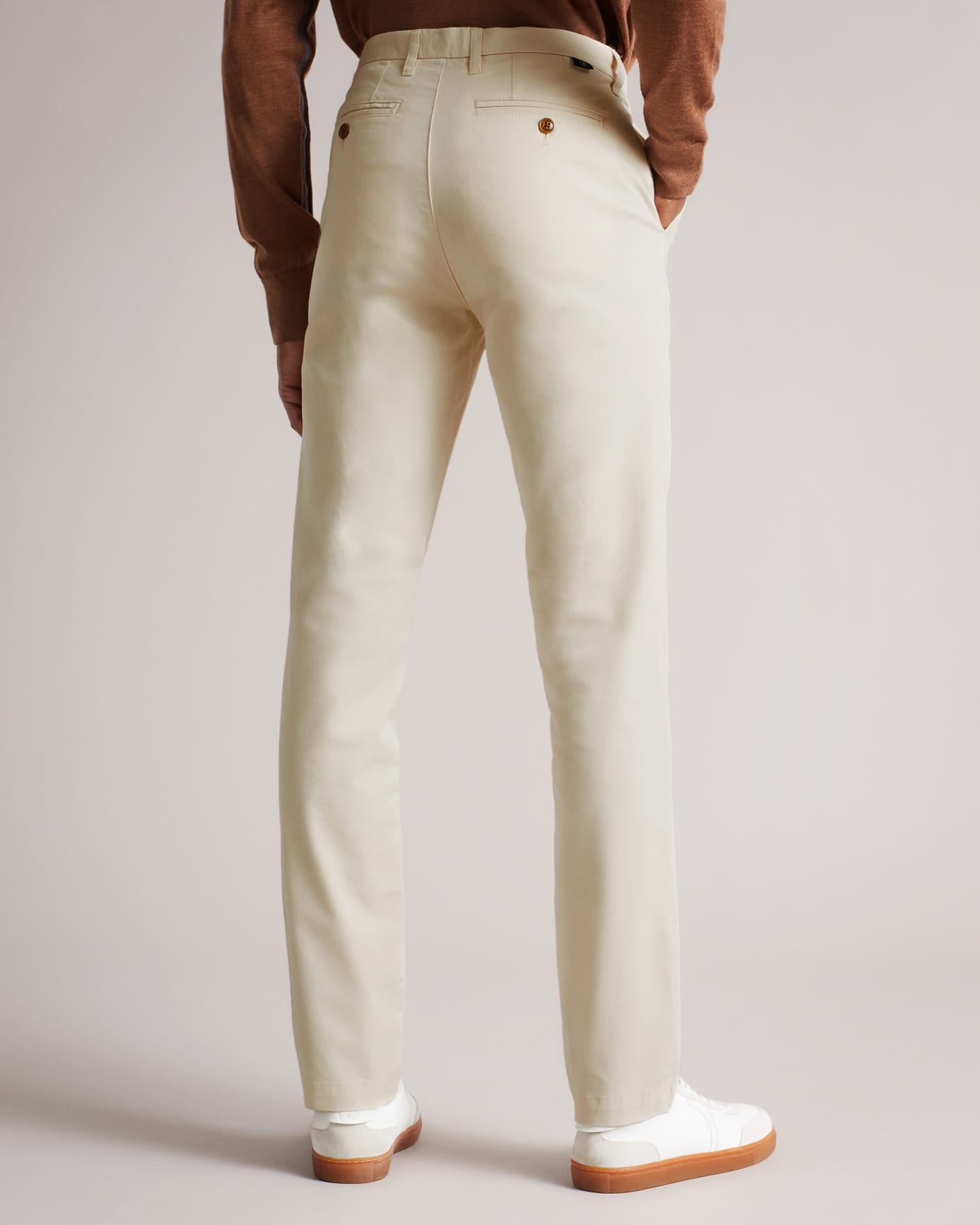 Blanco Chino Slim Fit Ted Baker