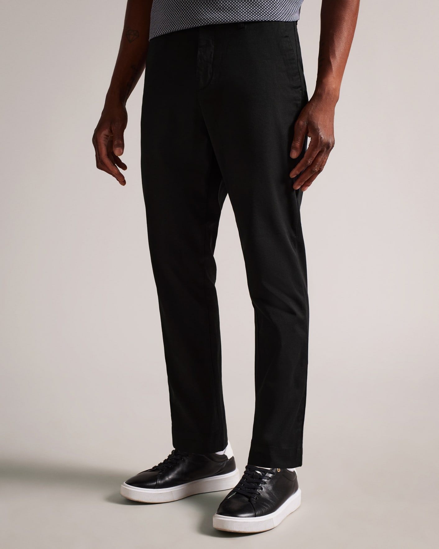BLACK Casual Relaxed Chinos Ted Baker
