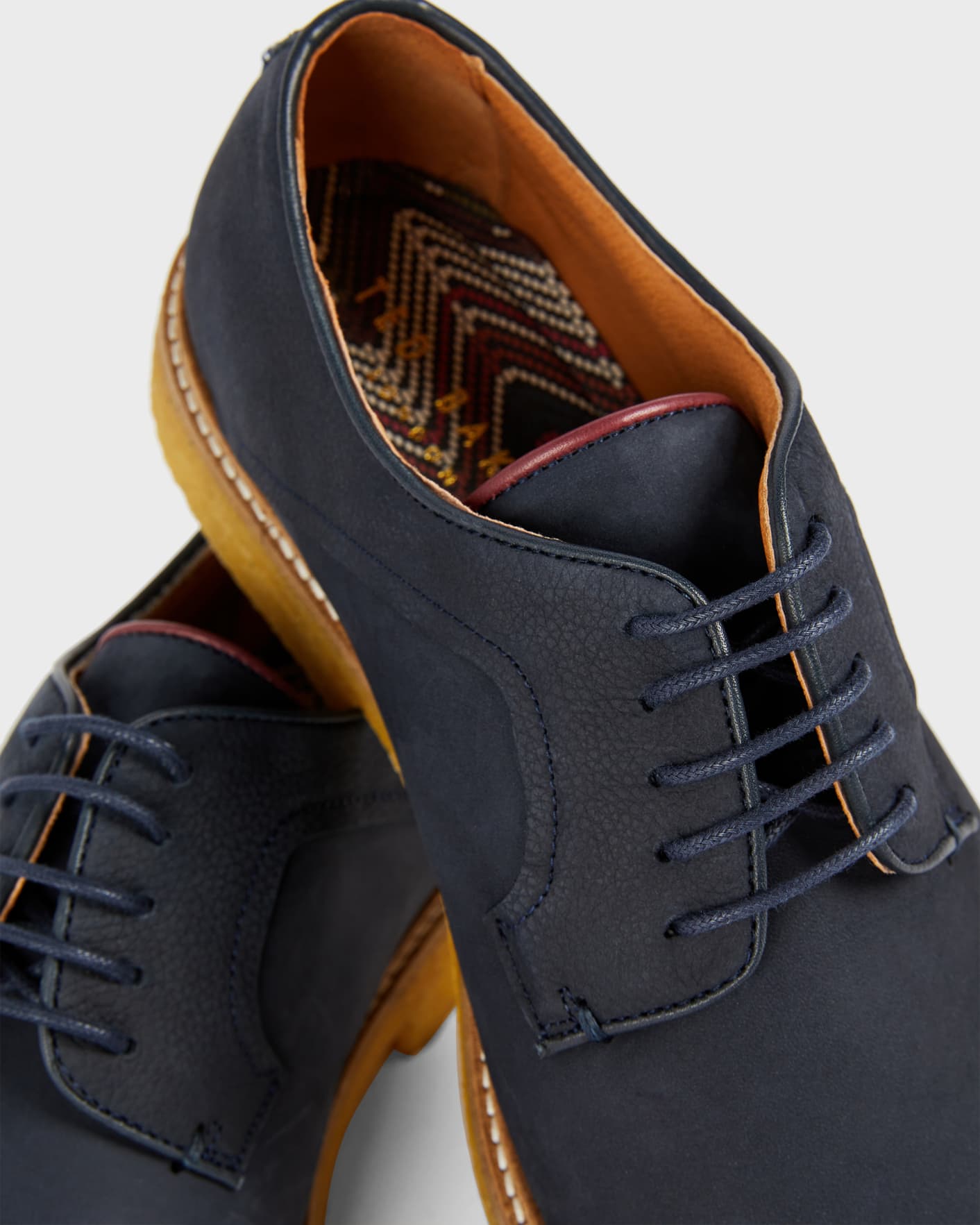 Azul Marino Casual Derby Ted Baker