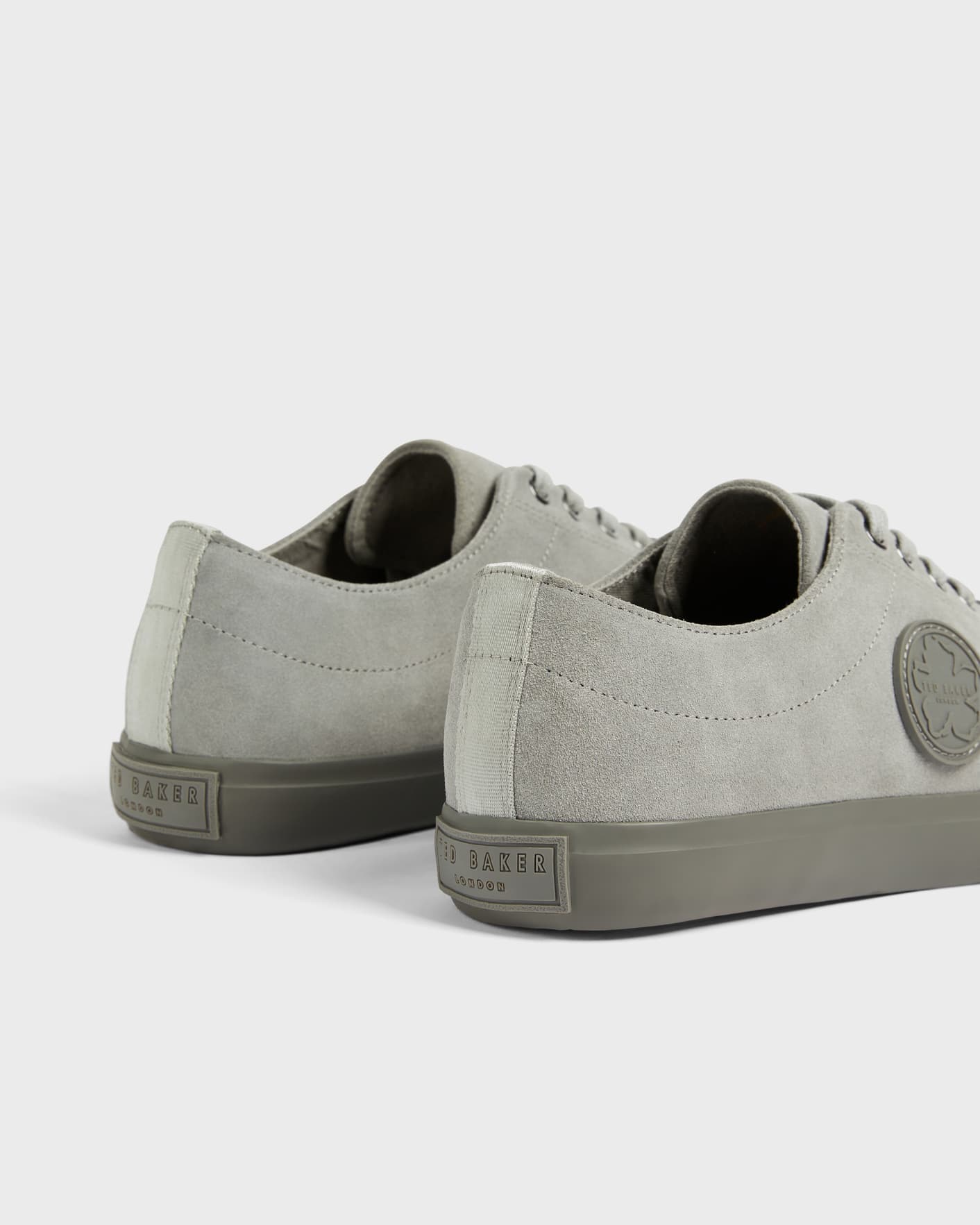 Grey Vulcanised Trainers Ted Baker