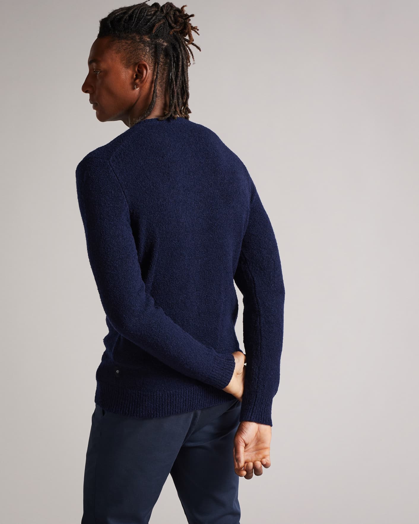 Navy Signature Crew Neck Ted Baker