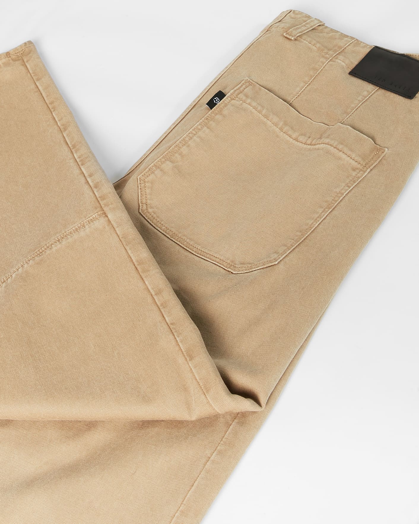 Brown-Chocolate Utility Style Jeans Ted Baker