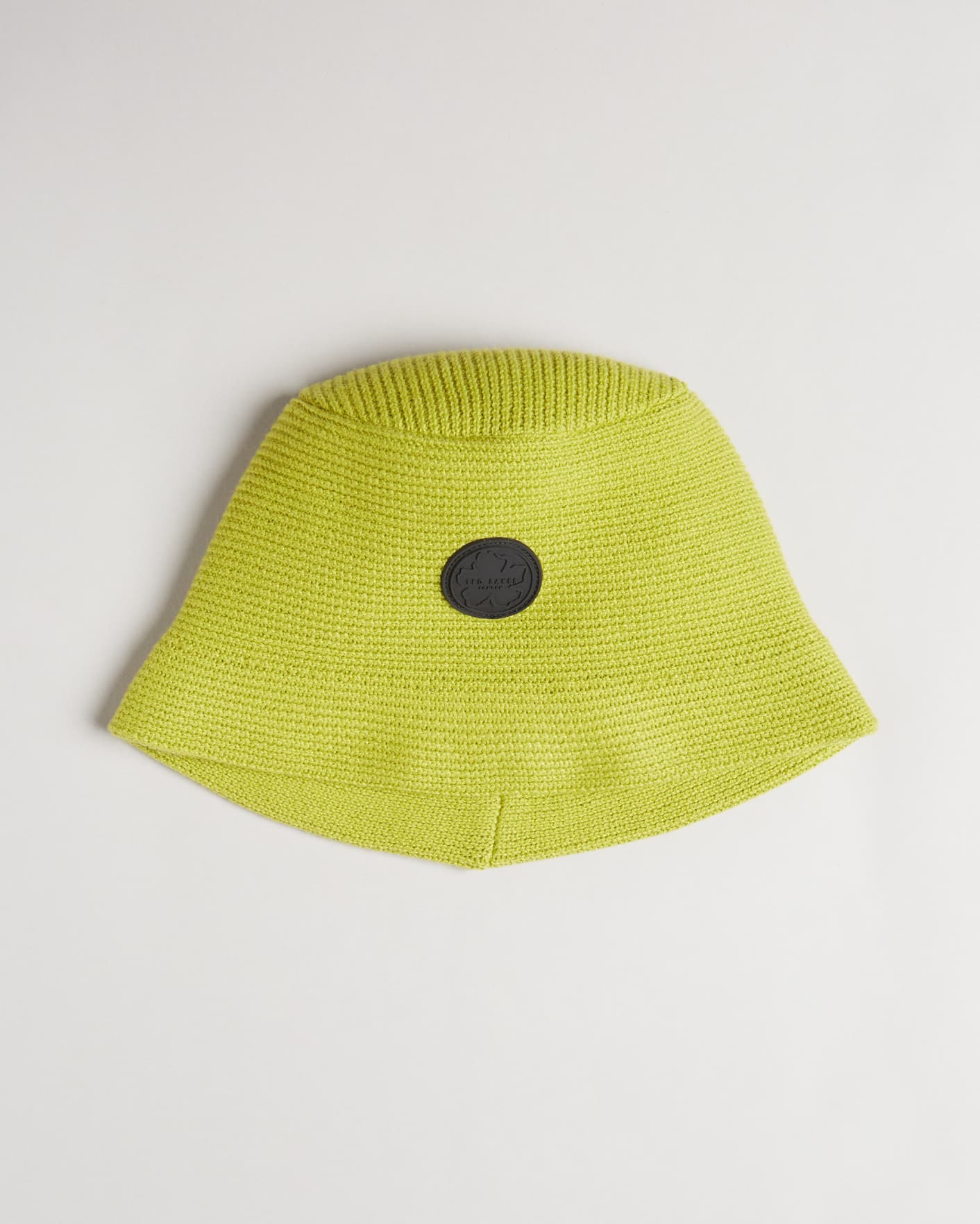 Lime Knitted Bucket Hat Ted Baker