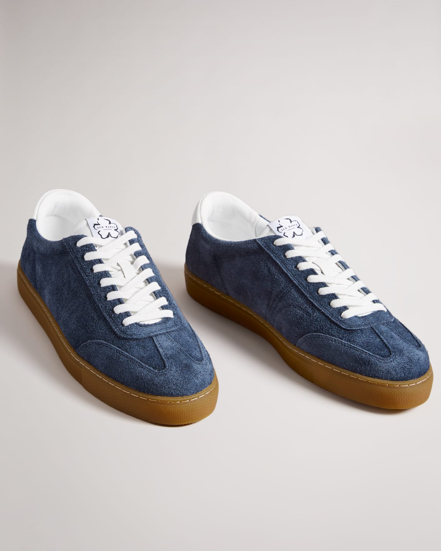 Navy Retro Gumsole Trainers Ted Baker