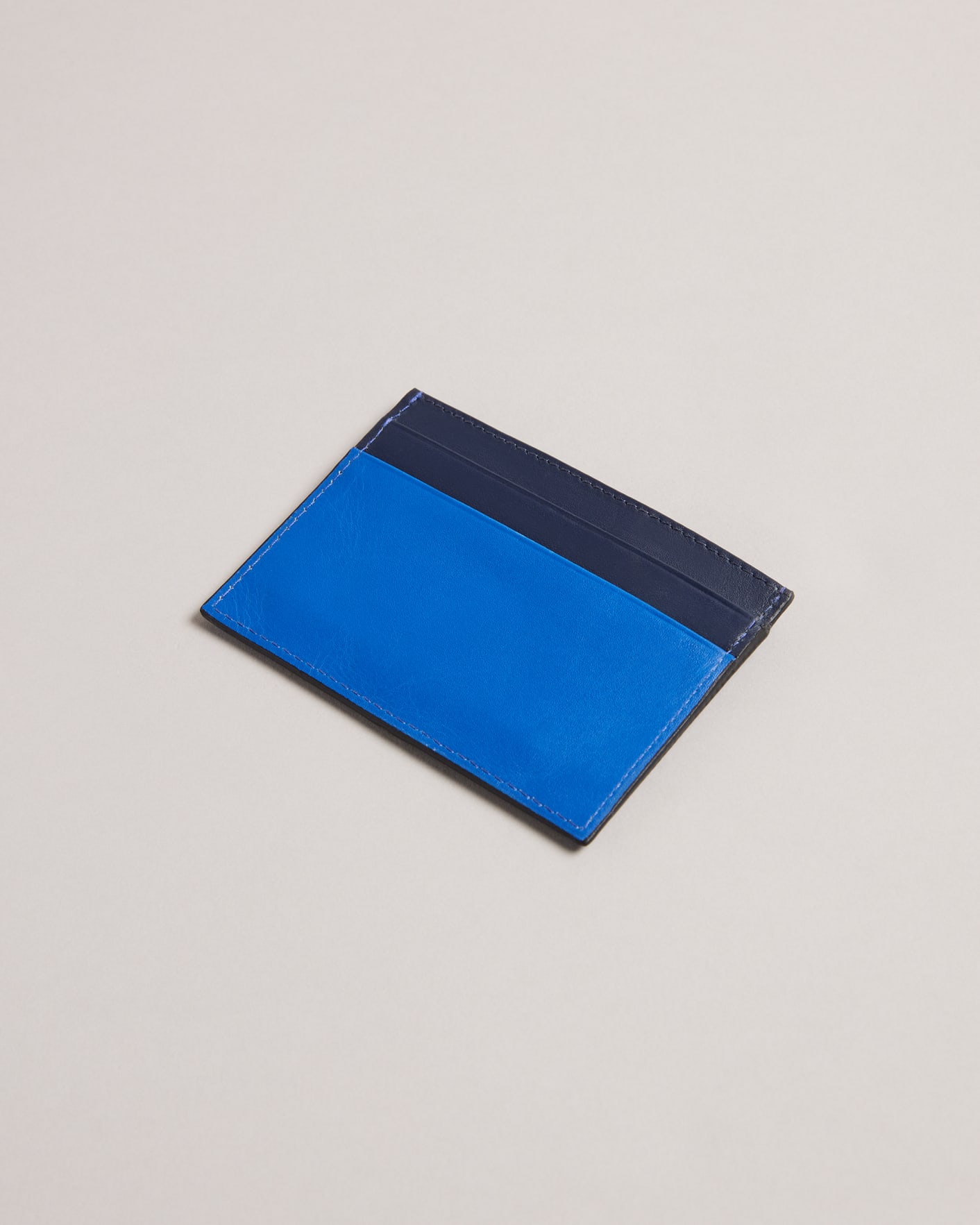 Bright Blue Leather Cardholder Ted Baker