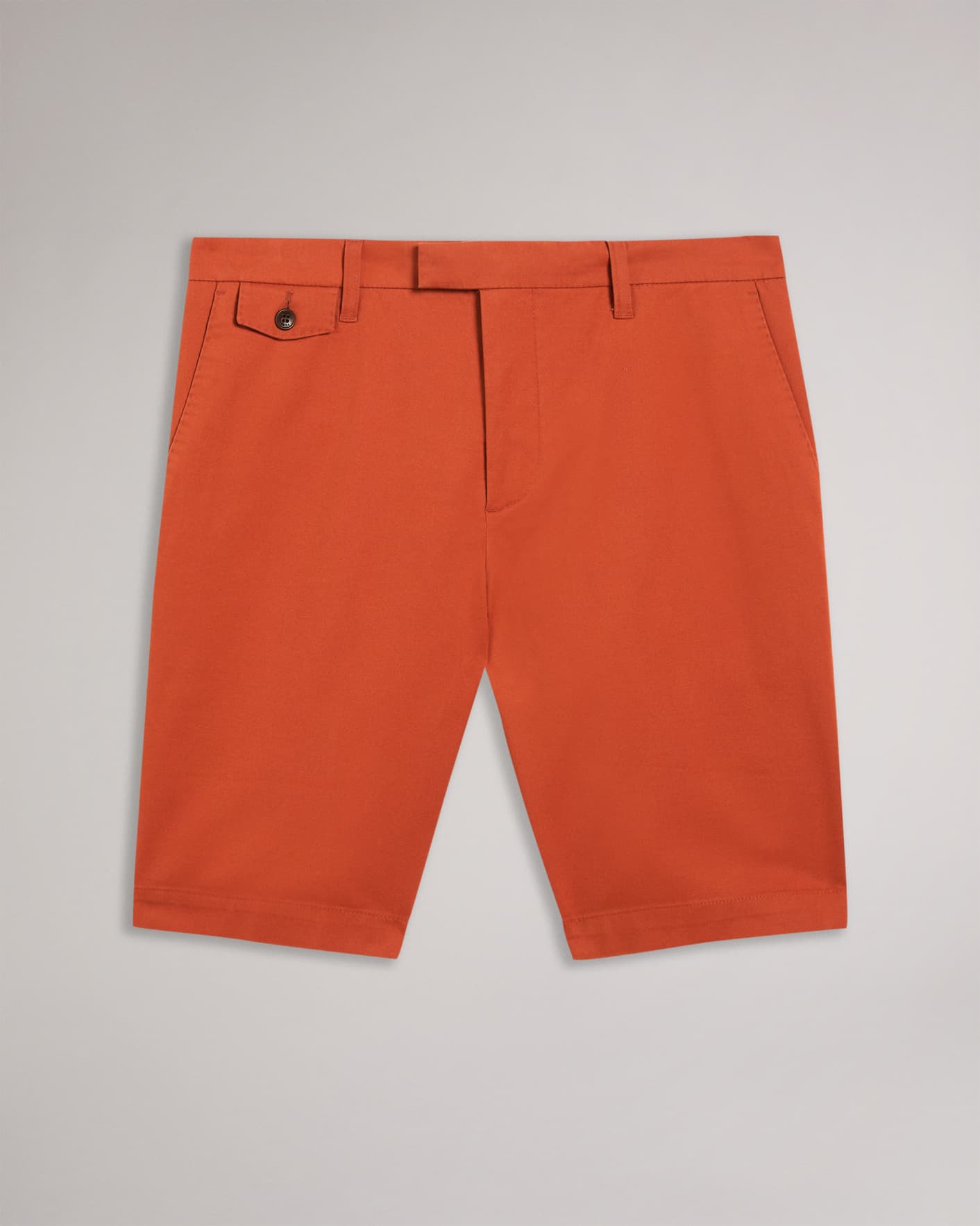 Burnt Red Chino Shorts Ted Baker