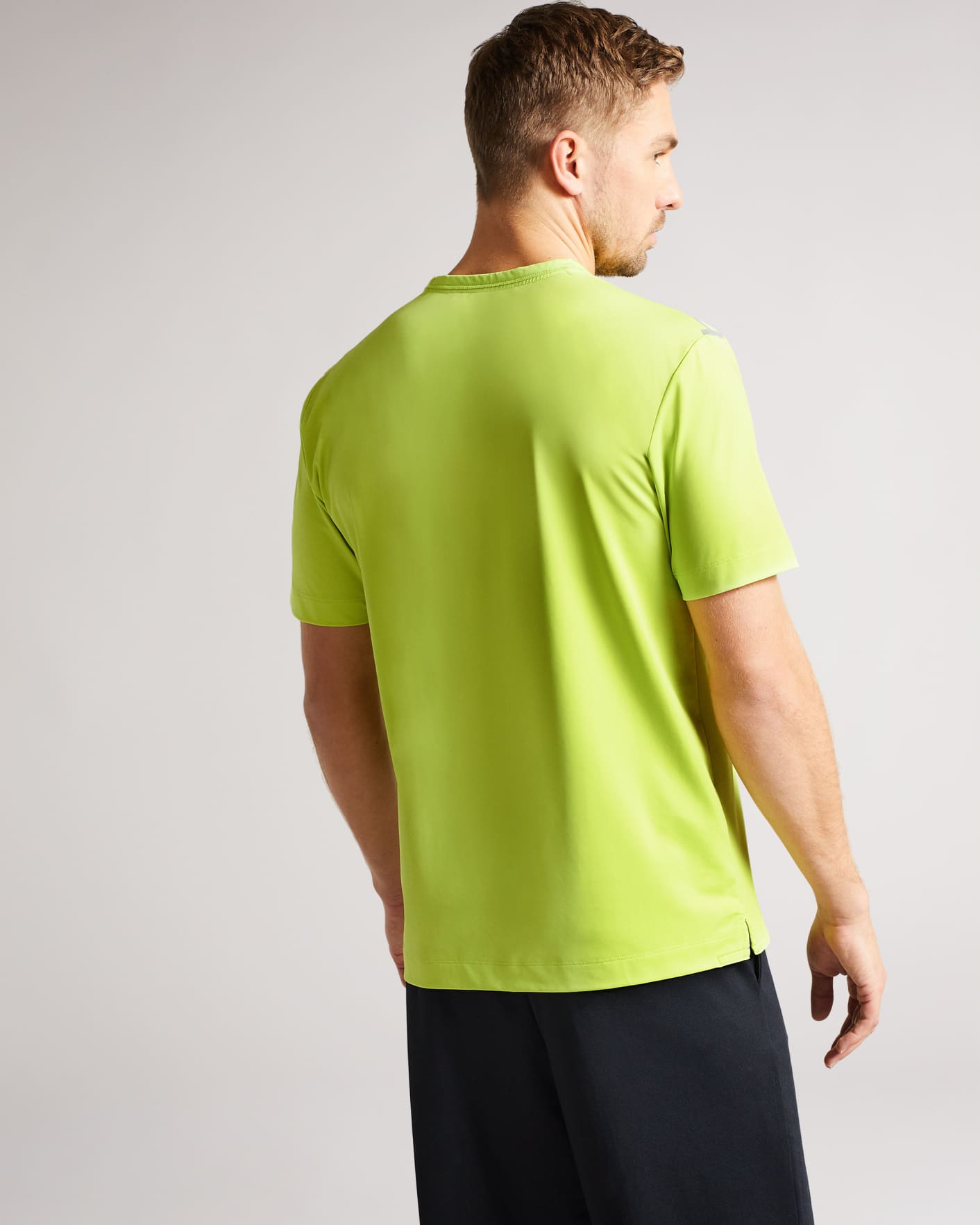 Lime Short Sleeve Active Quick Dry T Shirt Ted Baker