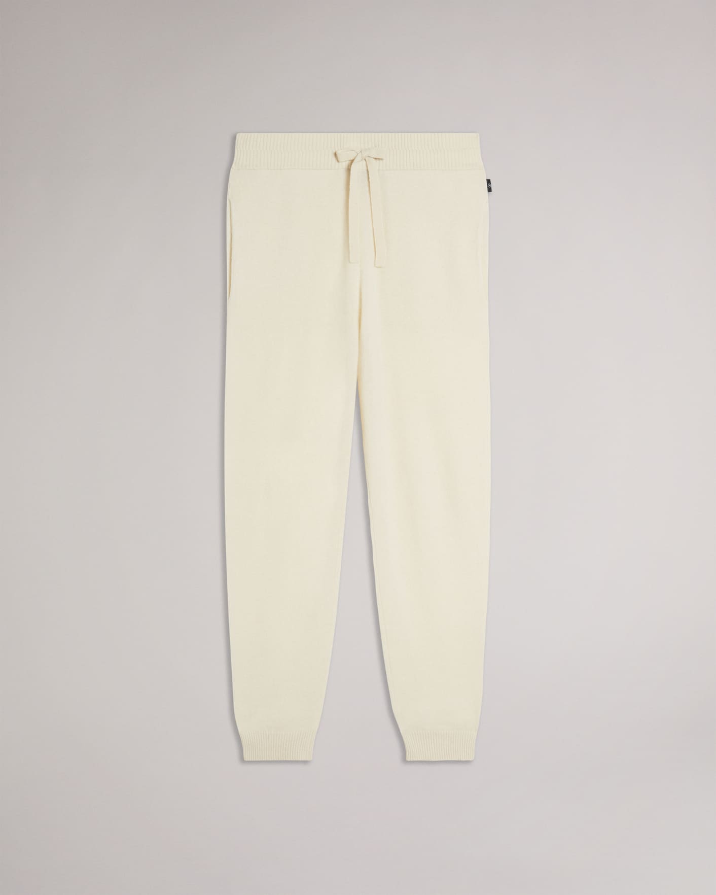 Ecru Cashmere Knitted Jogger Ted Baker