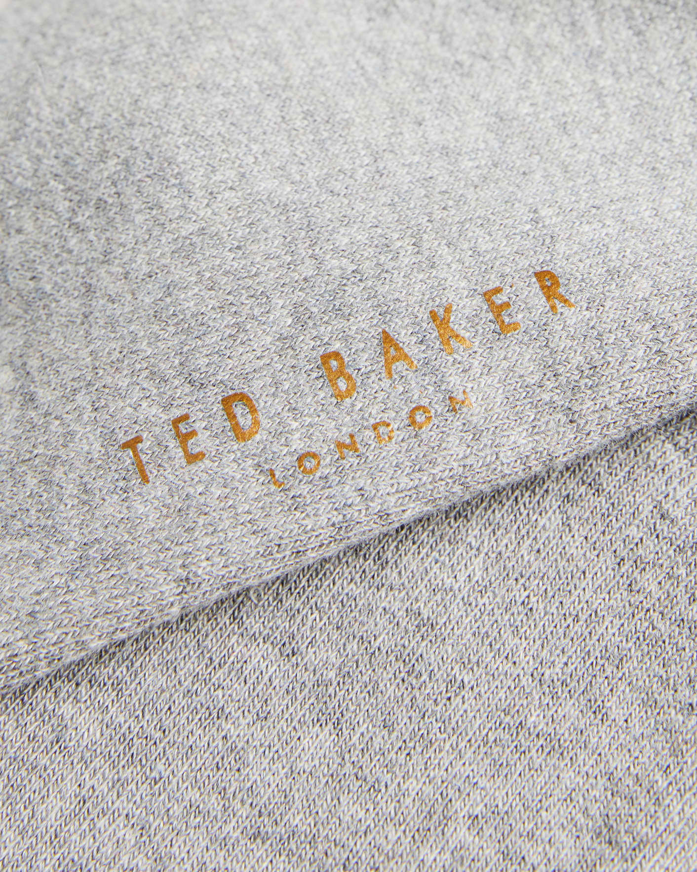 Grey T Placement Socks Ted Baker