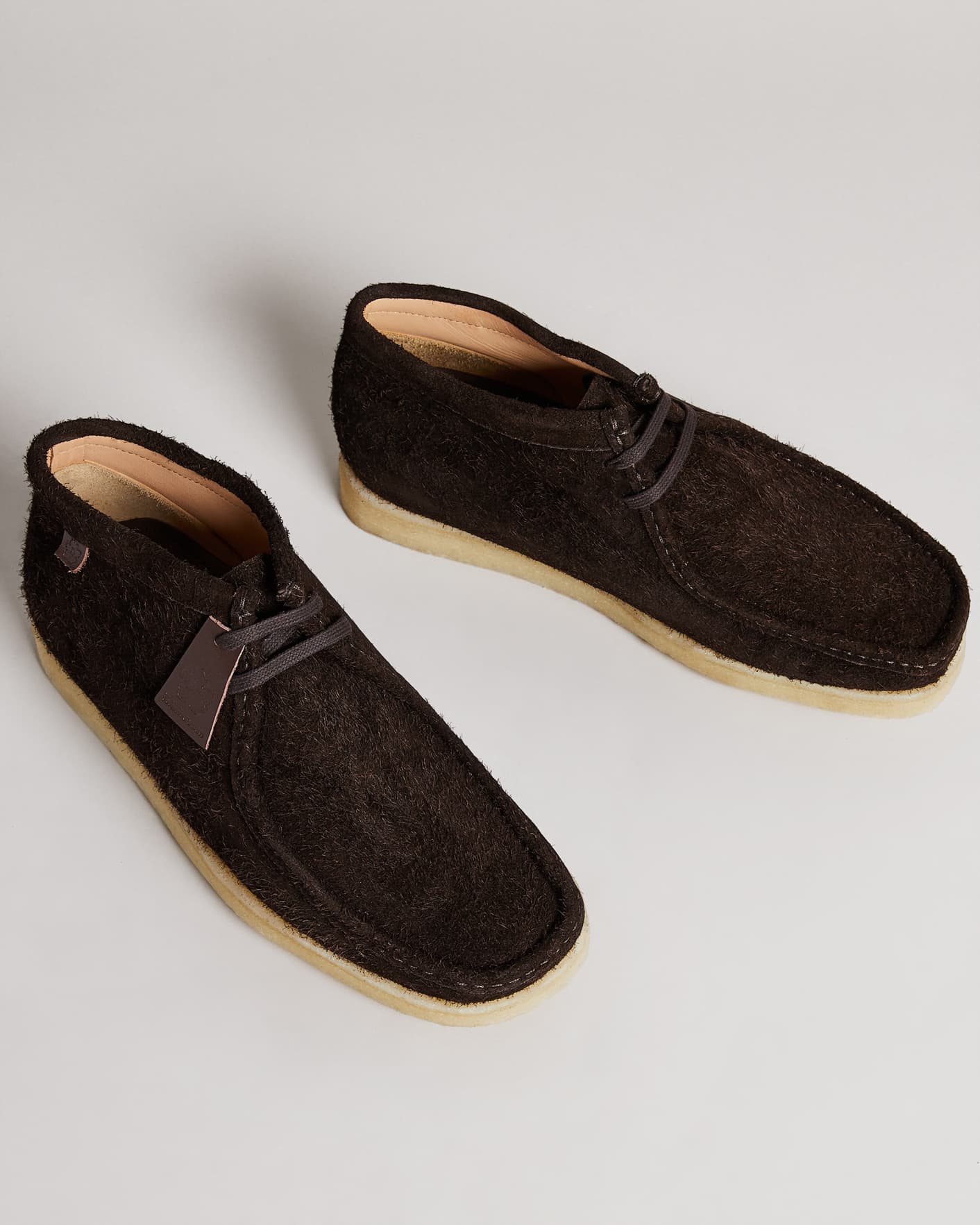 Brown-Chocolate Padmore & Barnes Moccasin Boot Ted Baker