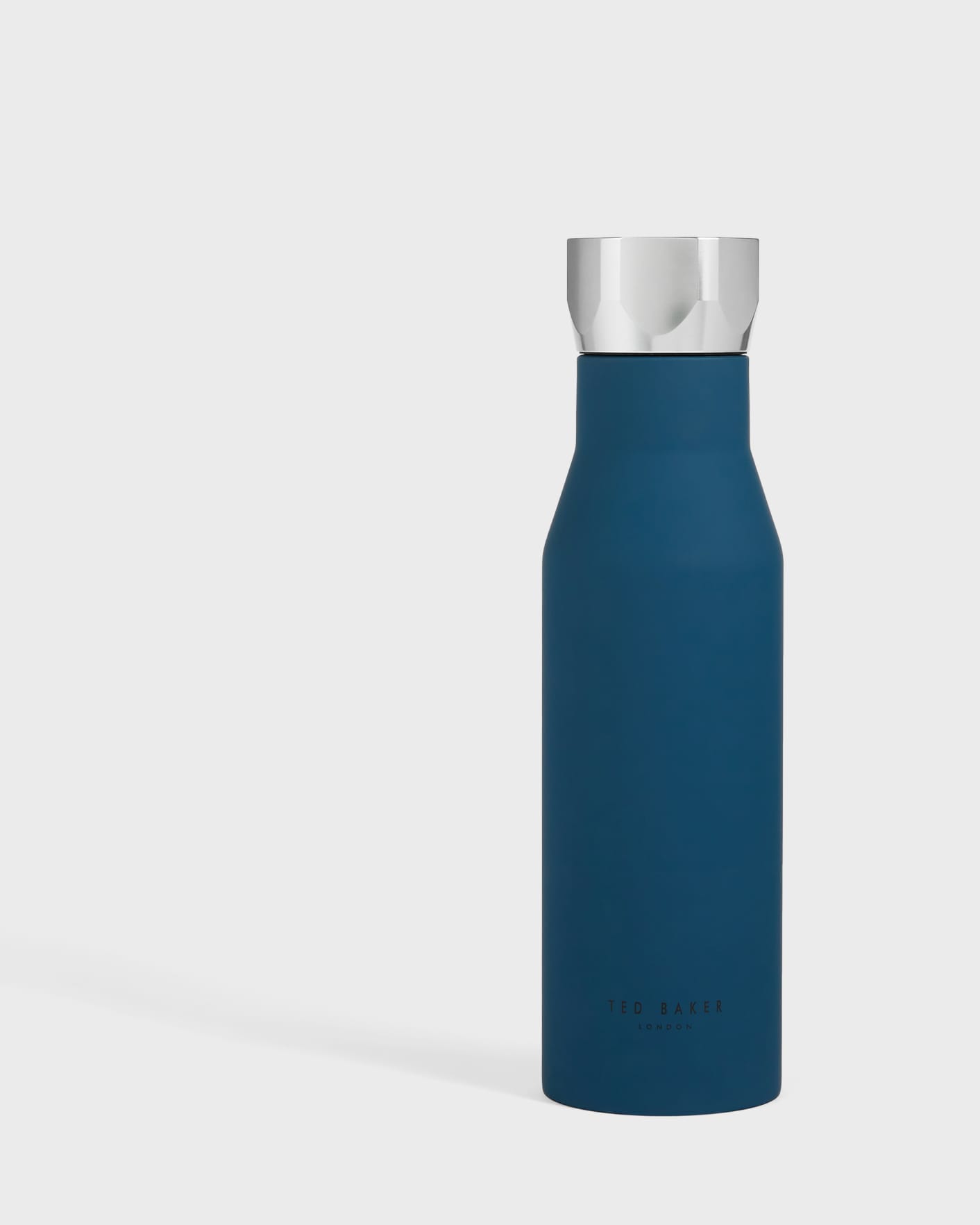 Teal-Blue Stainless Steel Water Bottle 450ml Ted Baker