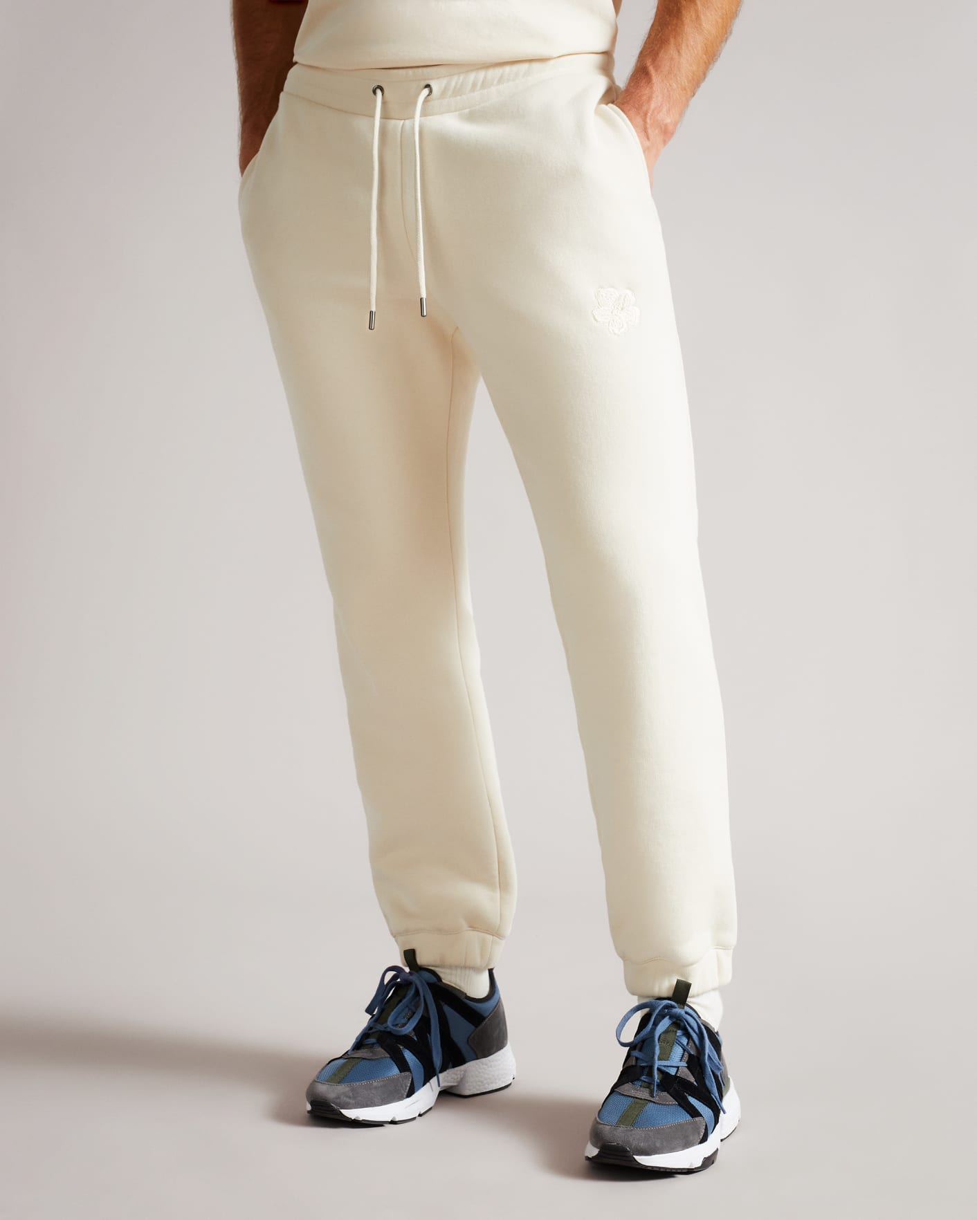 Natural Heavy Weight Relaxed Joggers Ted Baker