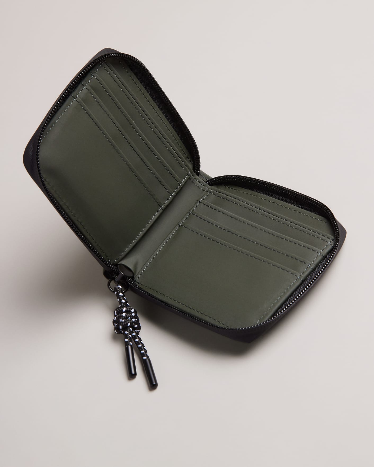Olive Rubberised Wallet And Cardholder Giftset Ted Baker