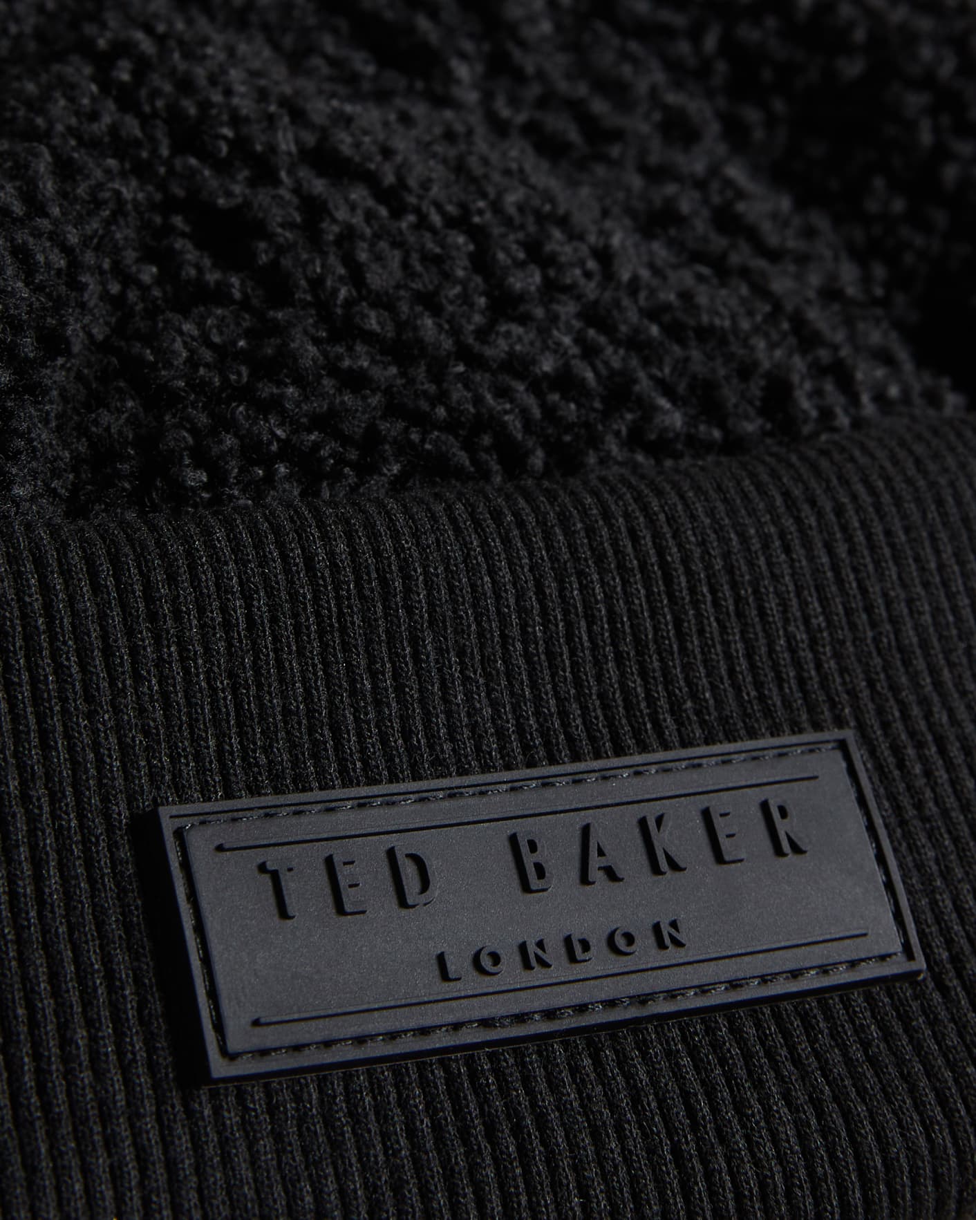 Black Docker Teddy Cap Ted Baker