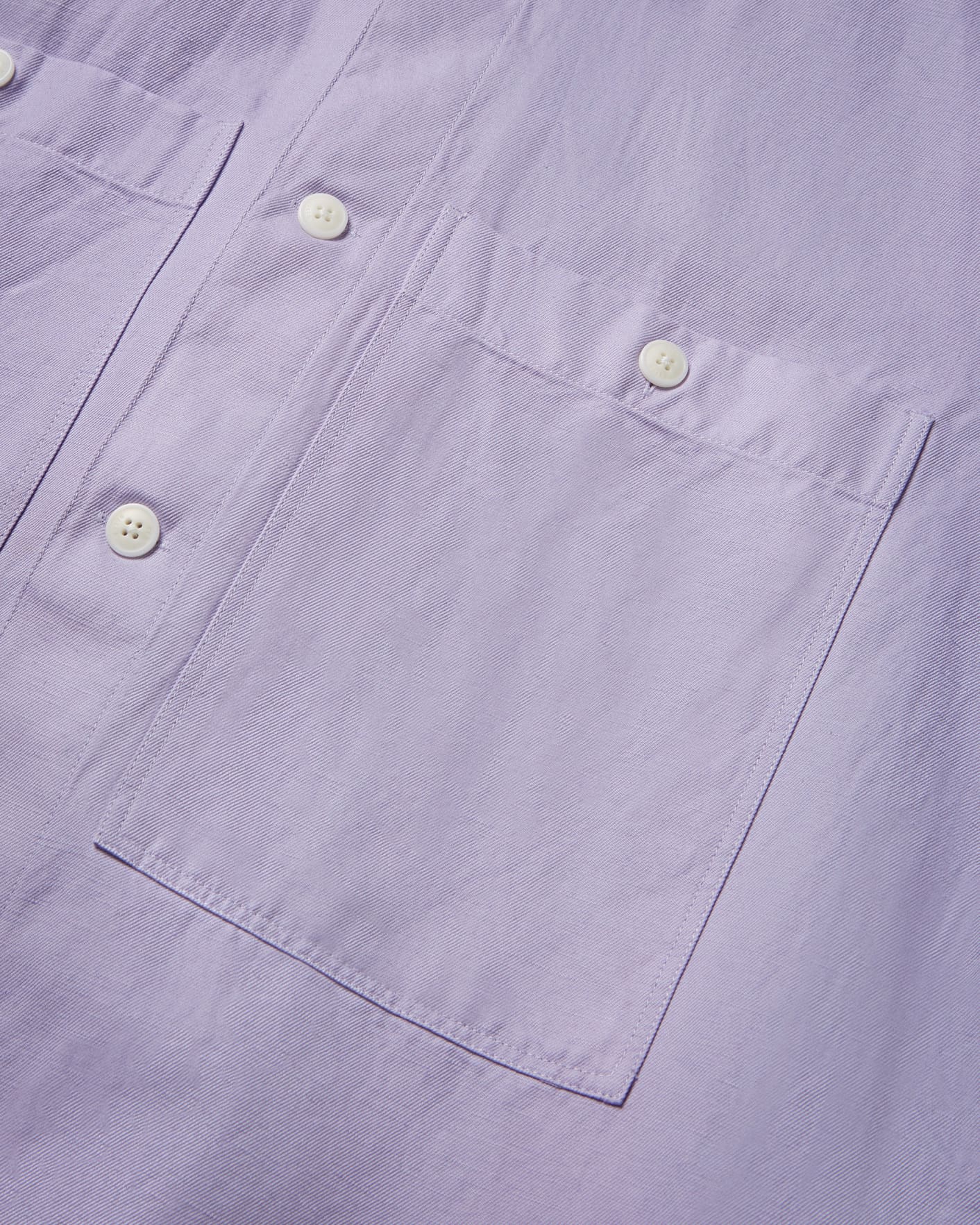 Light Purple Long Sleeve Harrington Shacket Ted Baker