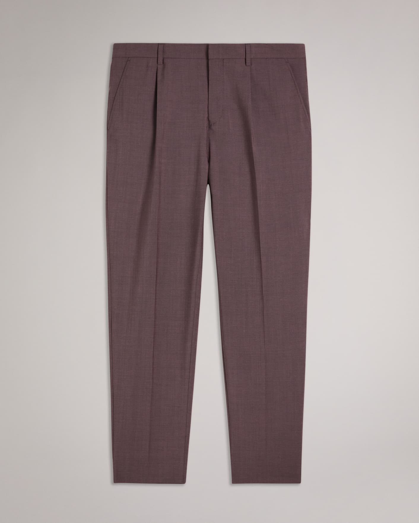 Pink Mohair Look Trousers Ted Baker