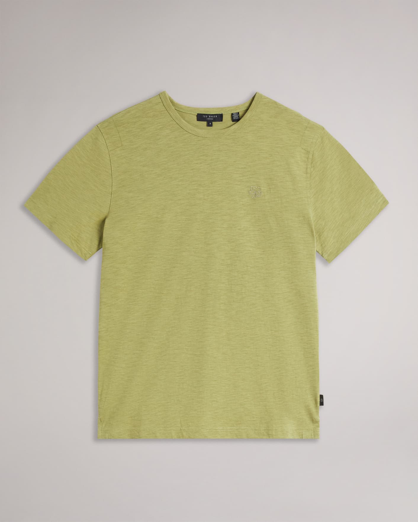 Light Green Short Sleeve T Shirt Ted Baker