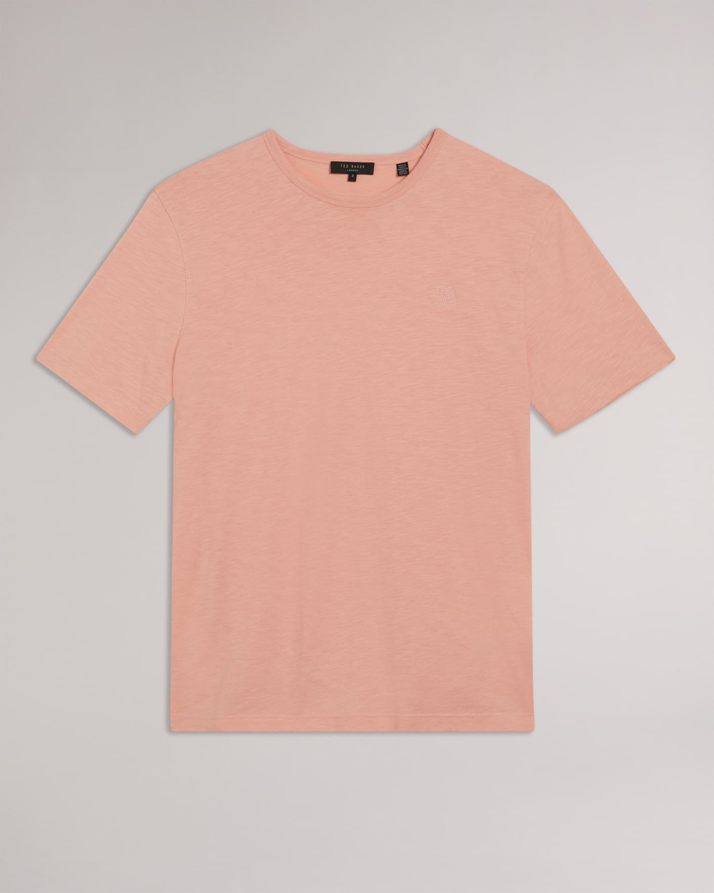 Light Pink Short Sleeve T Shirt Ted Baker