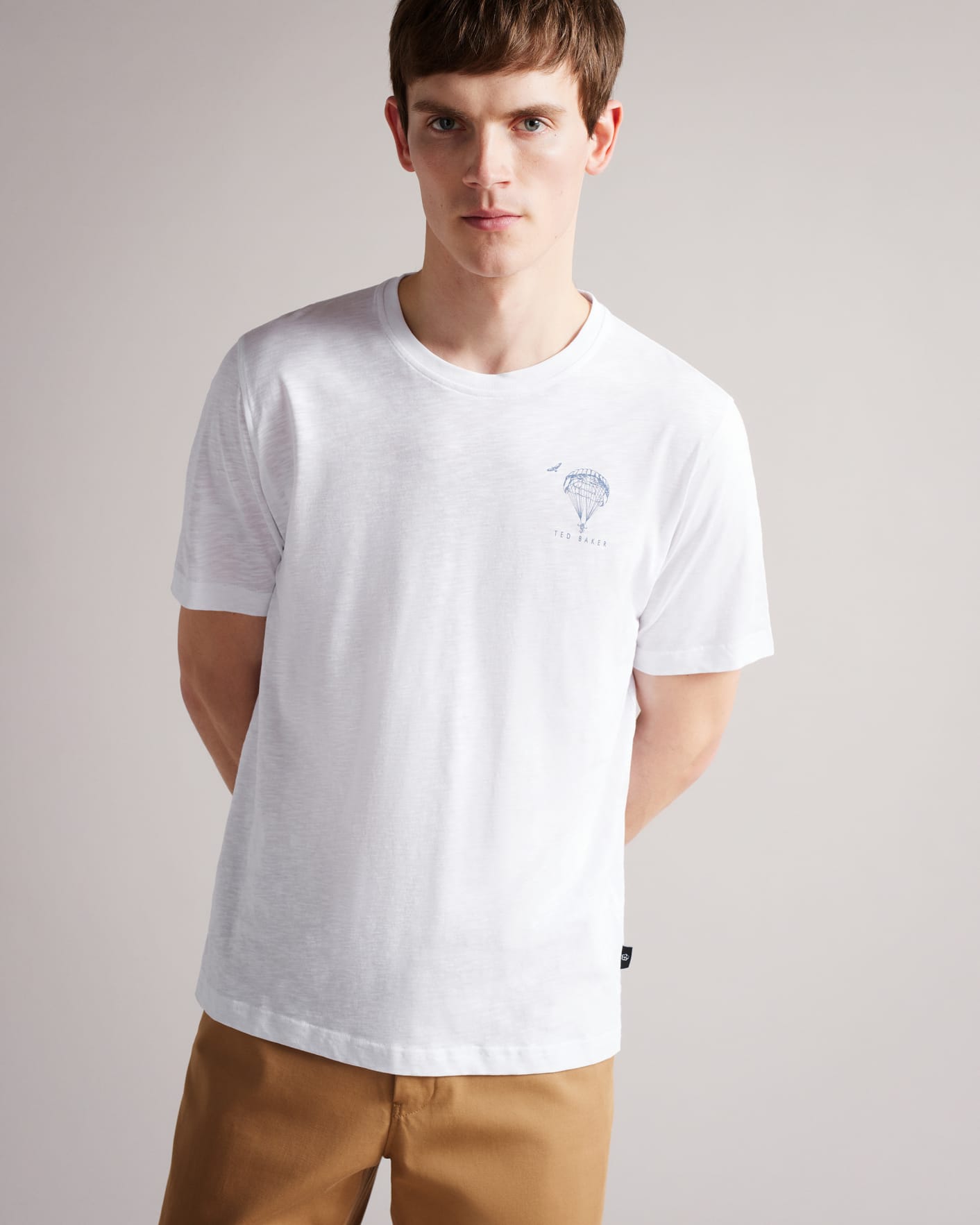 White Graphic T Shirt Ted Baker