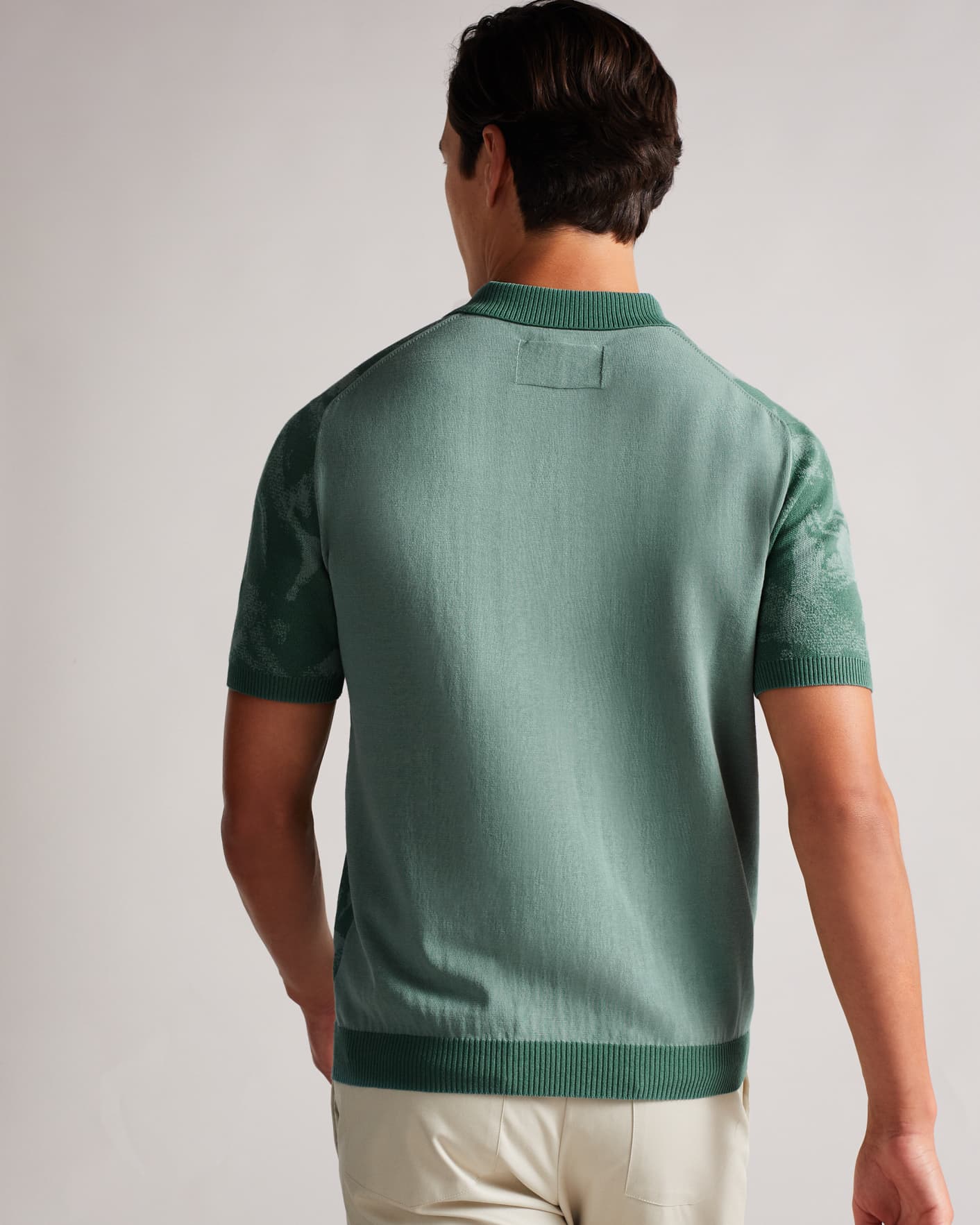 Teal-Blue MIB Matchday Polo Ted Baker