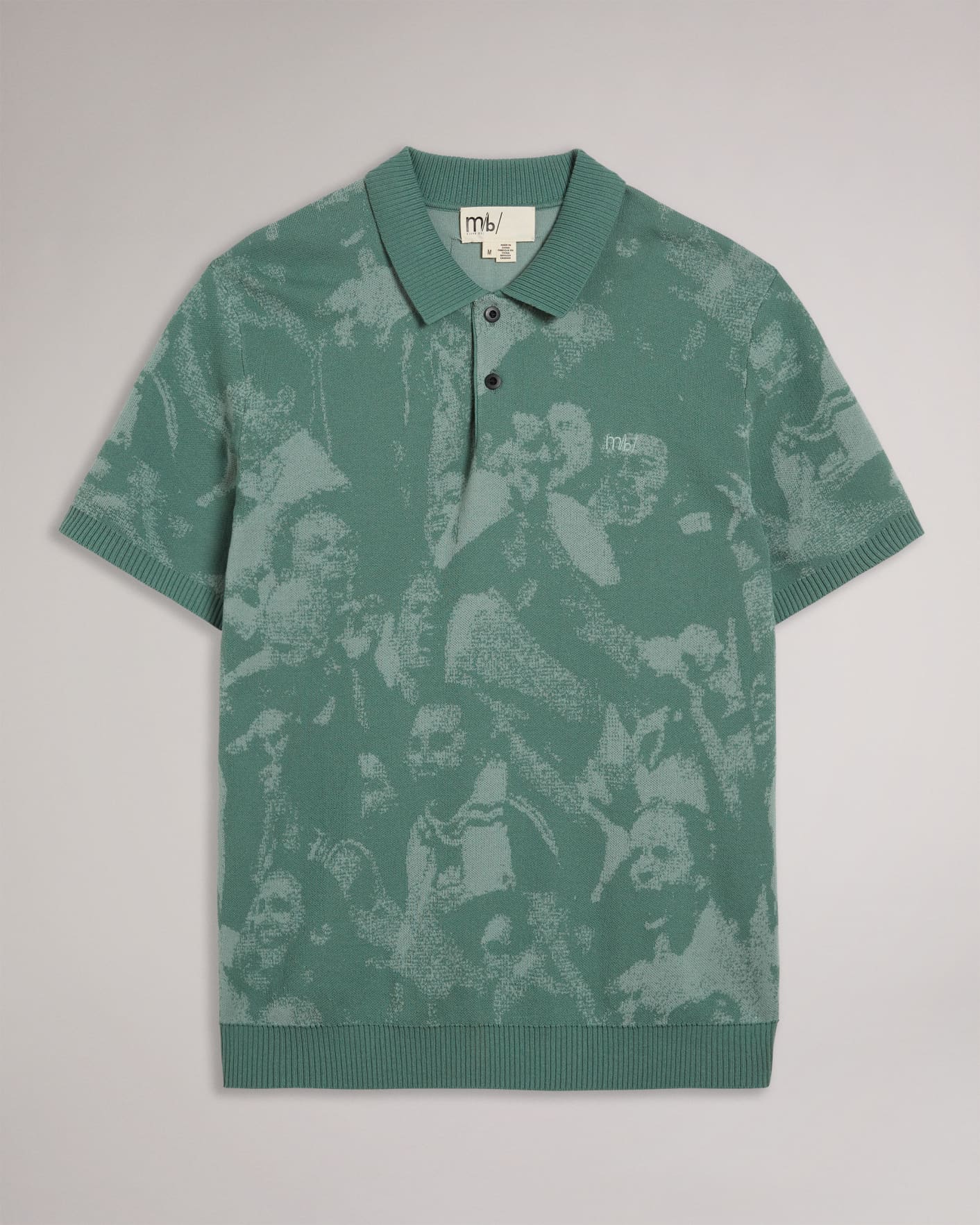 Teal-Blue MIB Matchday Polo Ted Baker