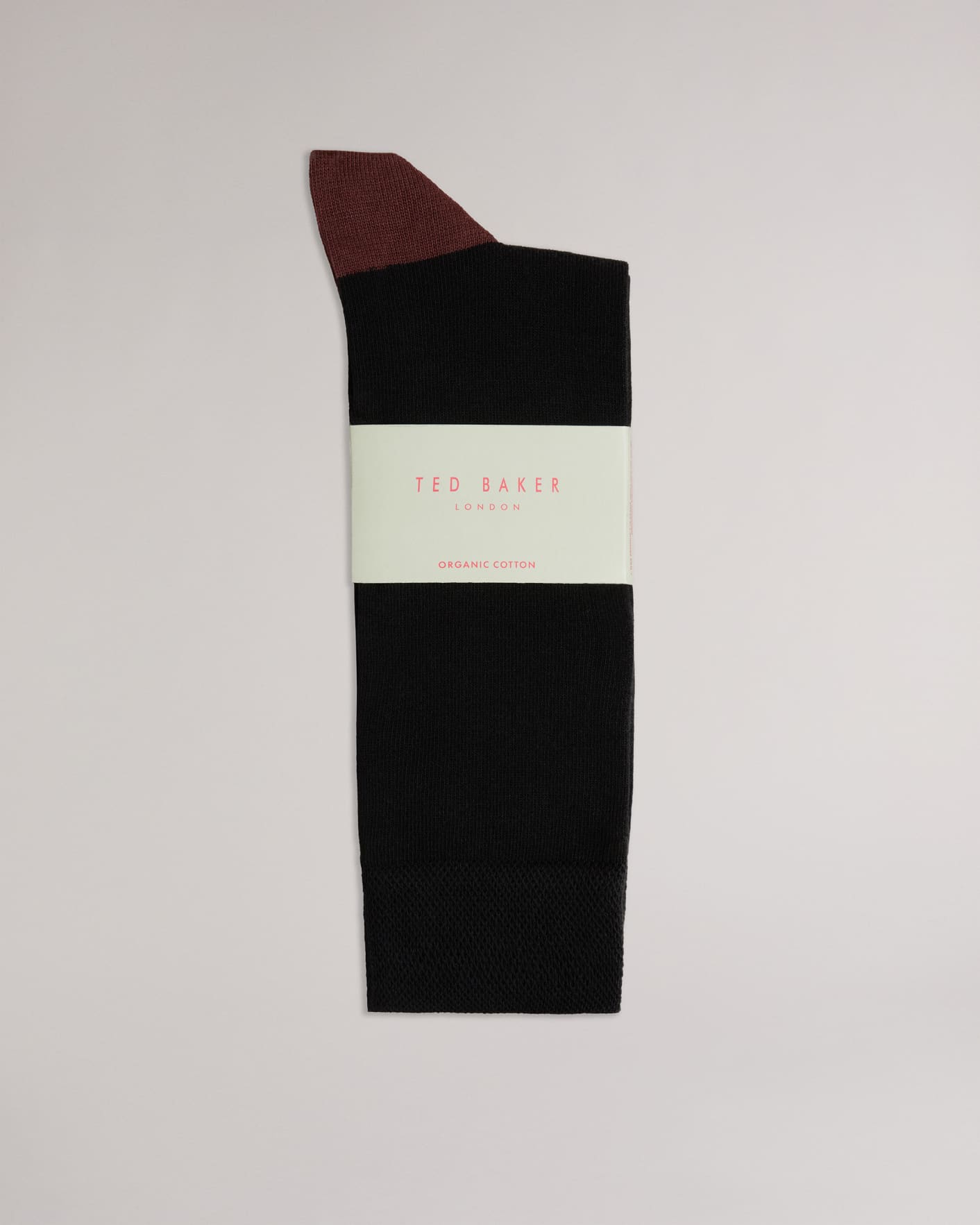 BLACK Plain Sock Ted Baker
