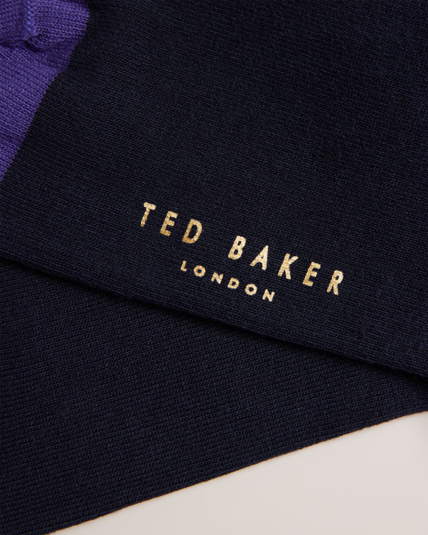 Blue Plain Sock Ted Baker