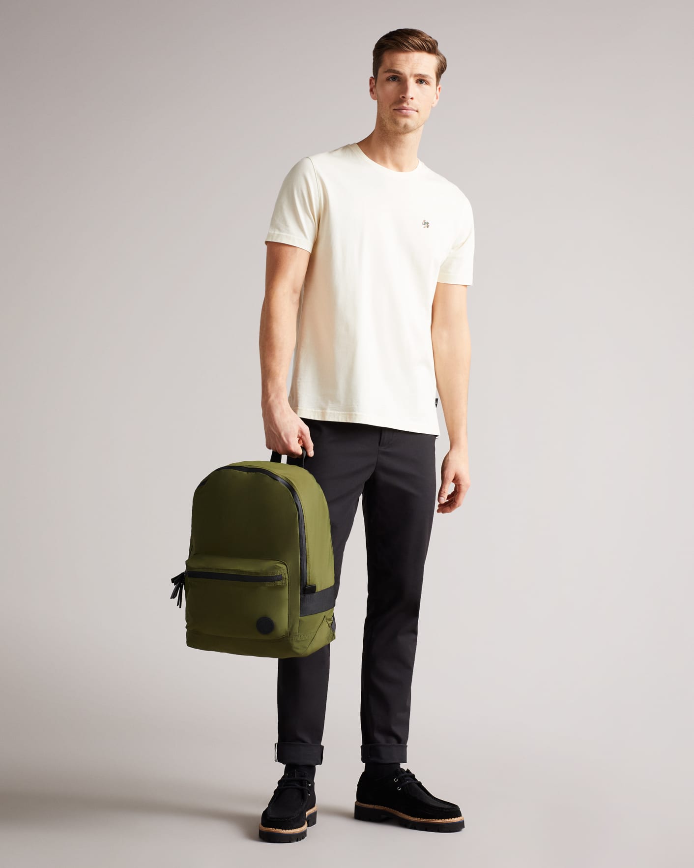 Green Foldaway Backpack Ted Baker