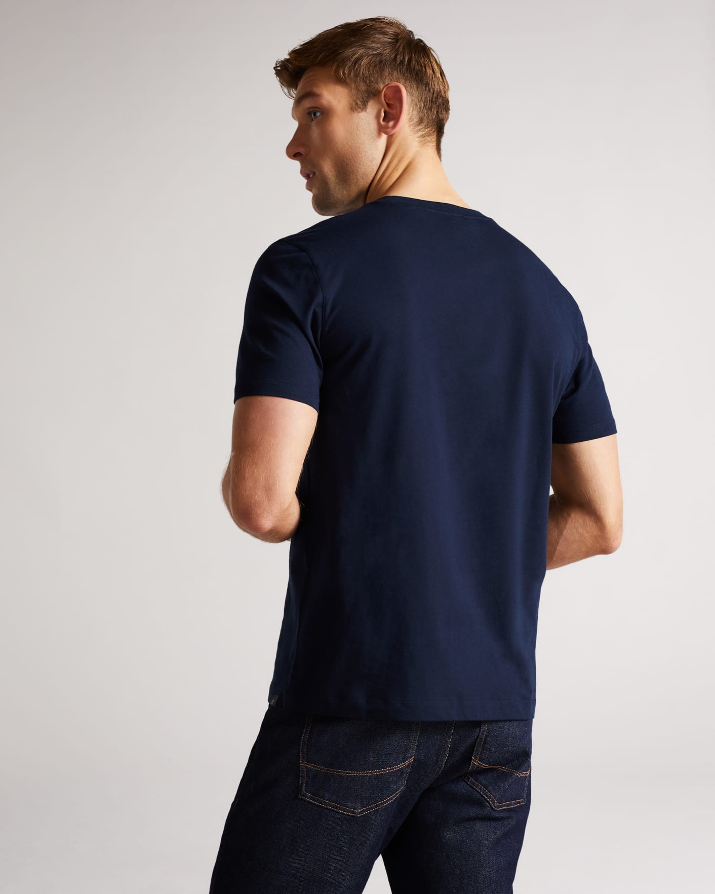 Ted Baker Helter T Shirt in Navy 