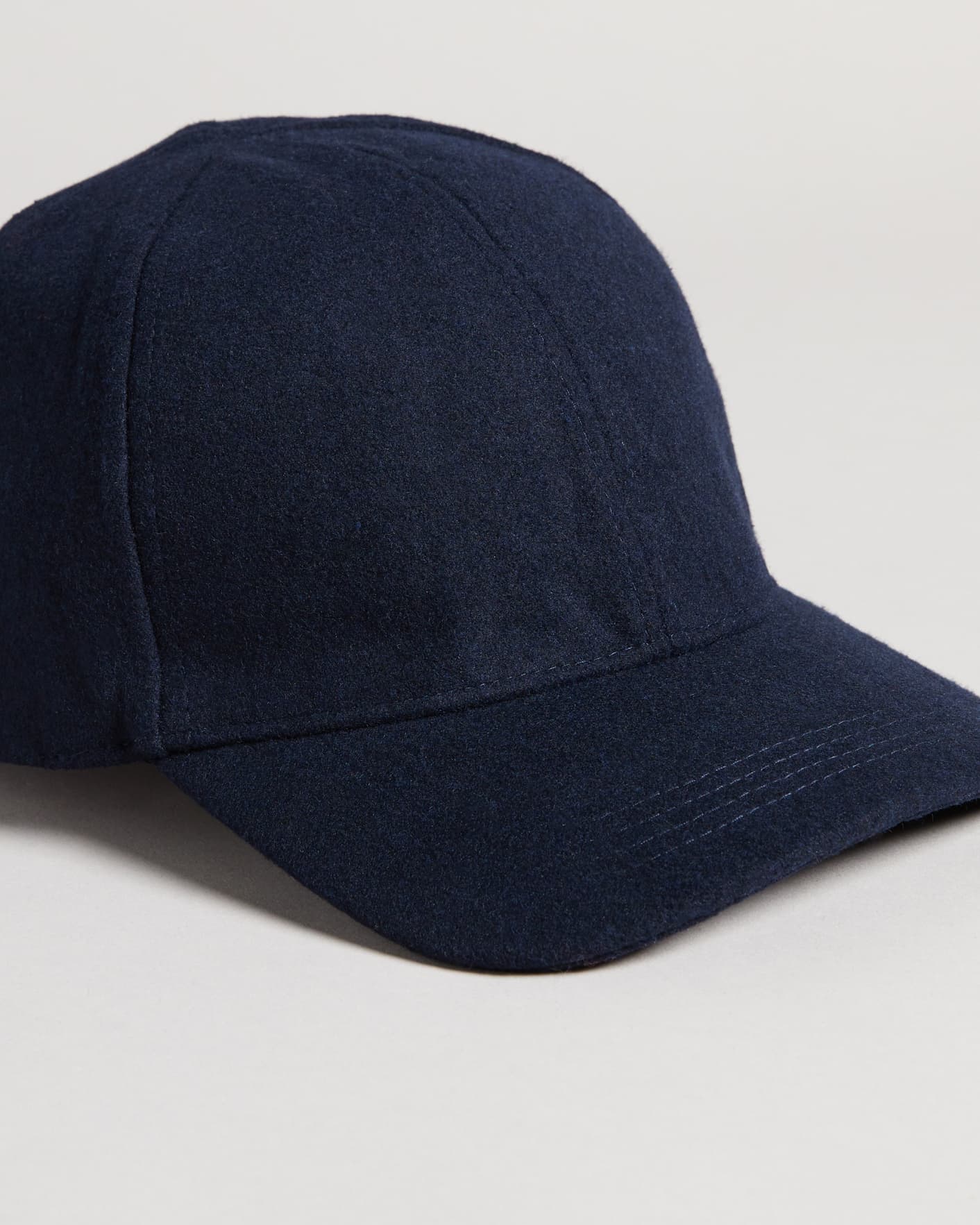 Mens Accessories Hats for Men Ted Baker Wool Baseball Cap in Navy Blue 