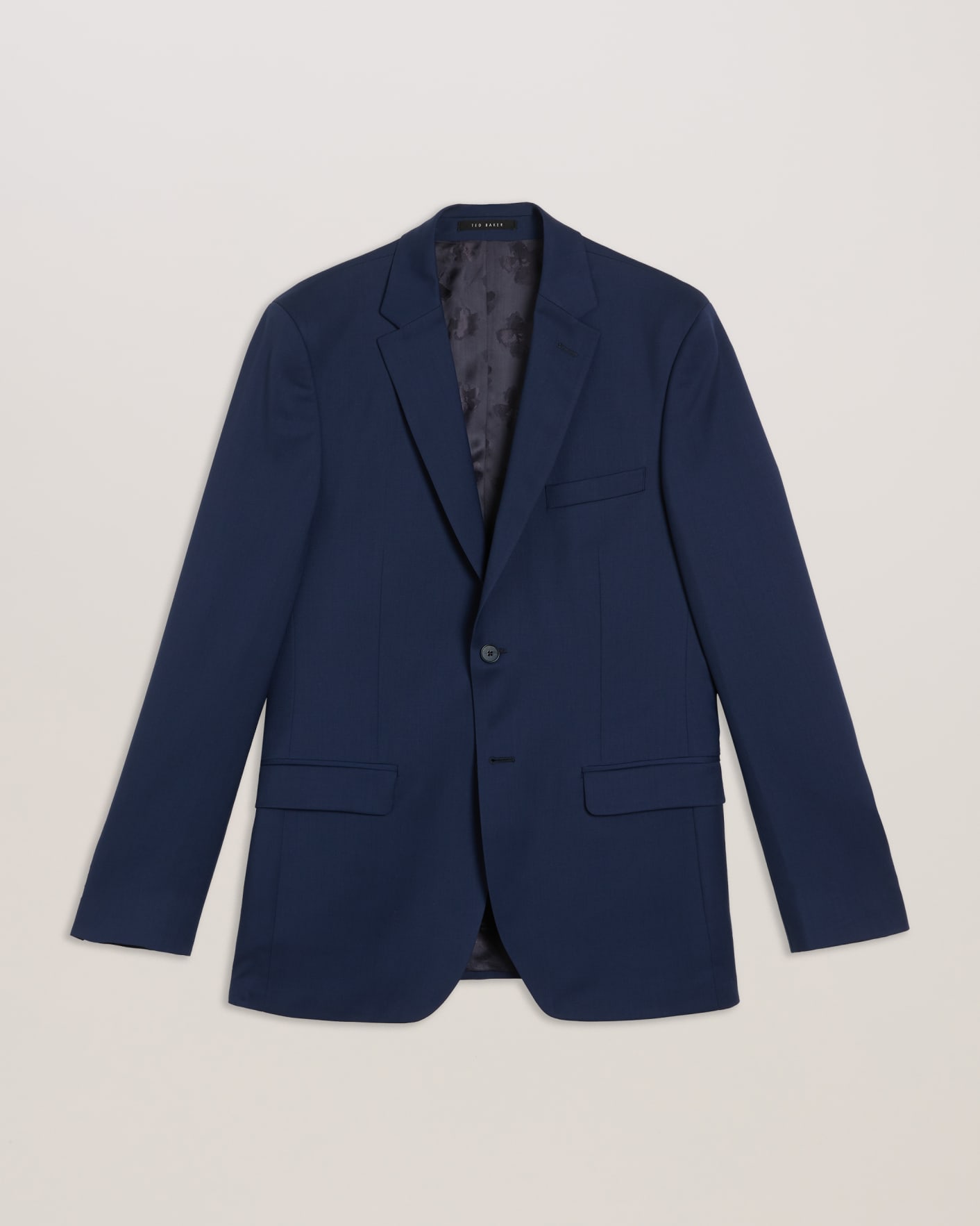 Navy Skinny Navy Twill Suit Jacket Ted Baker