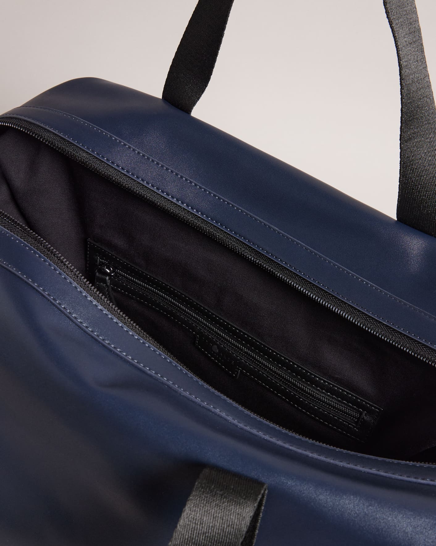 Navy Branded PU Holdall Ted Baker
